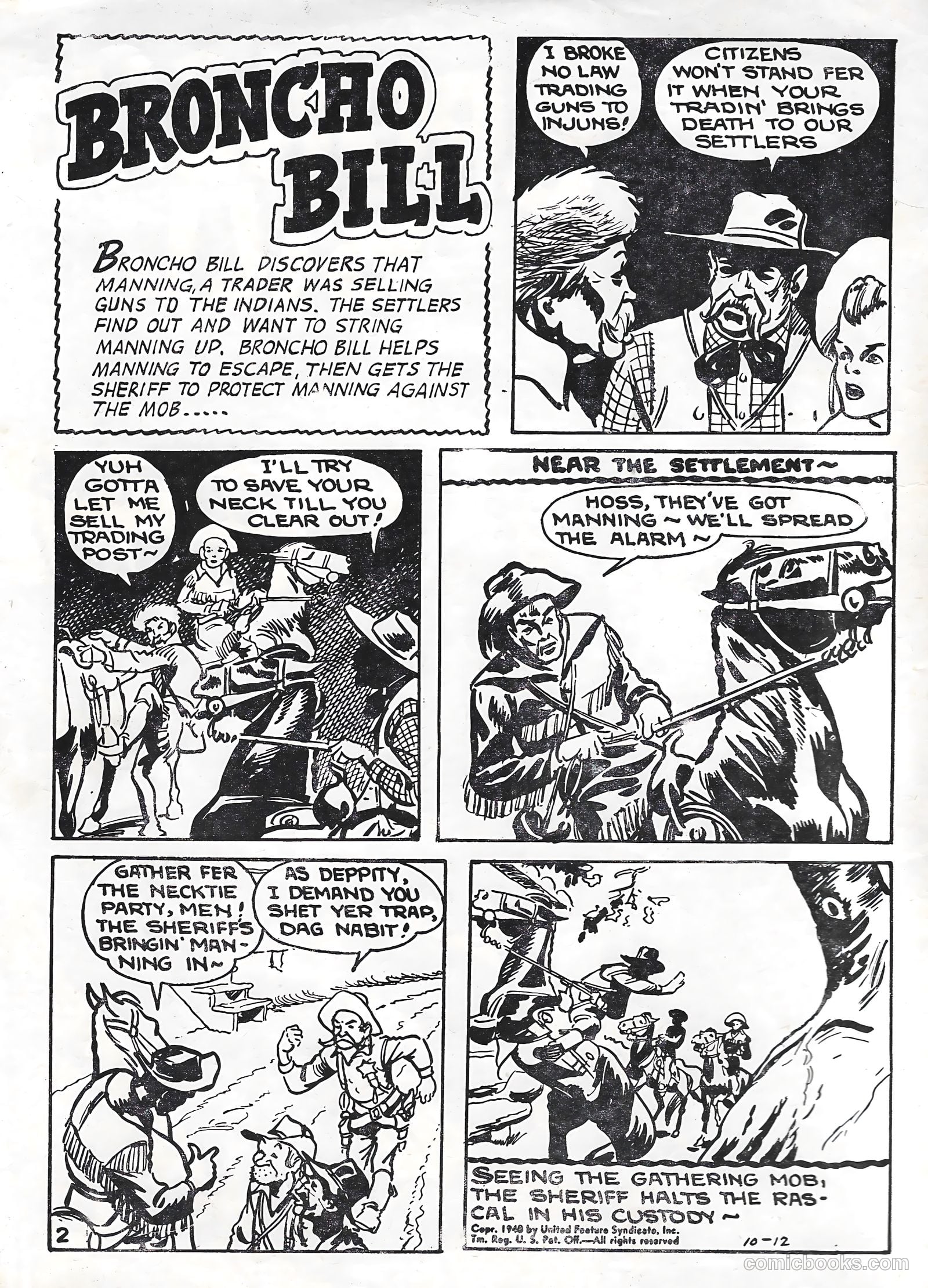 Broncho Bill v1 #5 — page 2 of 28