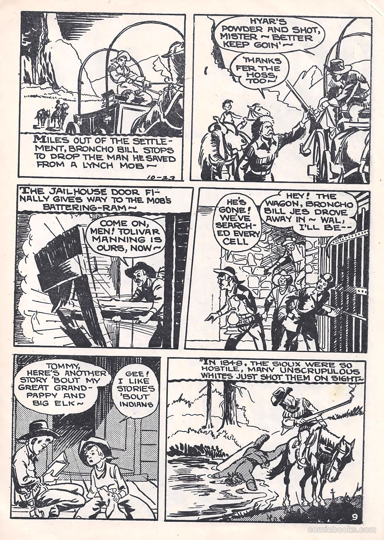 Broncho Bill v1 #5 — page 9 of 28