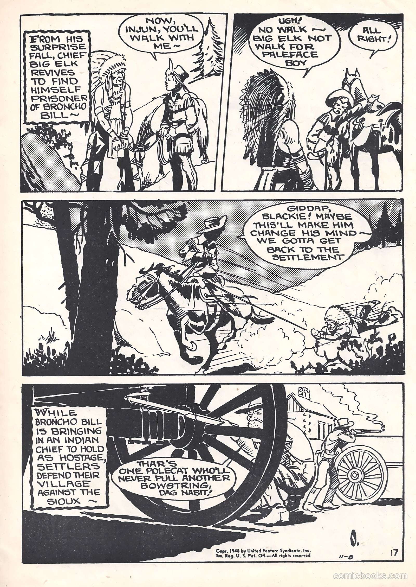 Broncho Bill v1 #5 — page 17 of 28