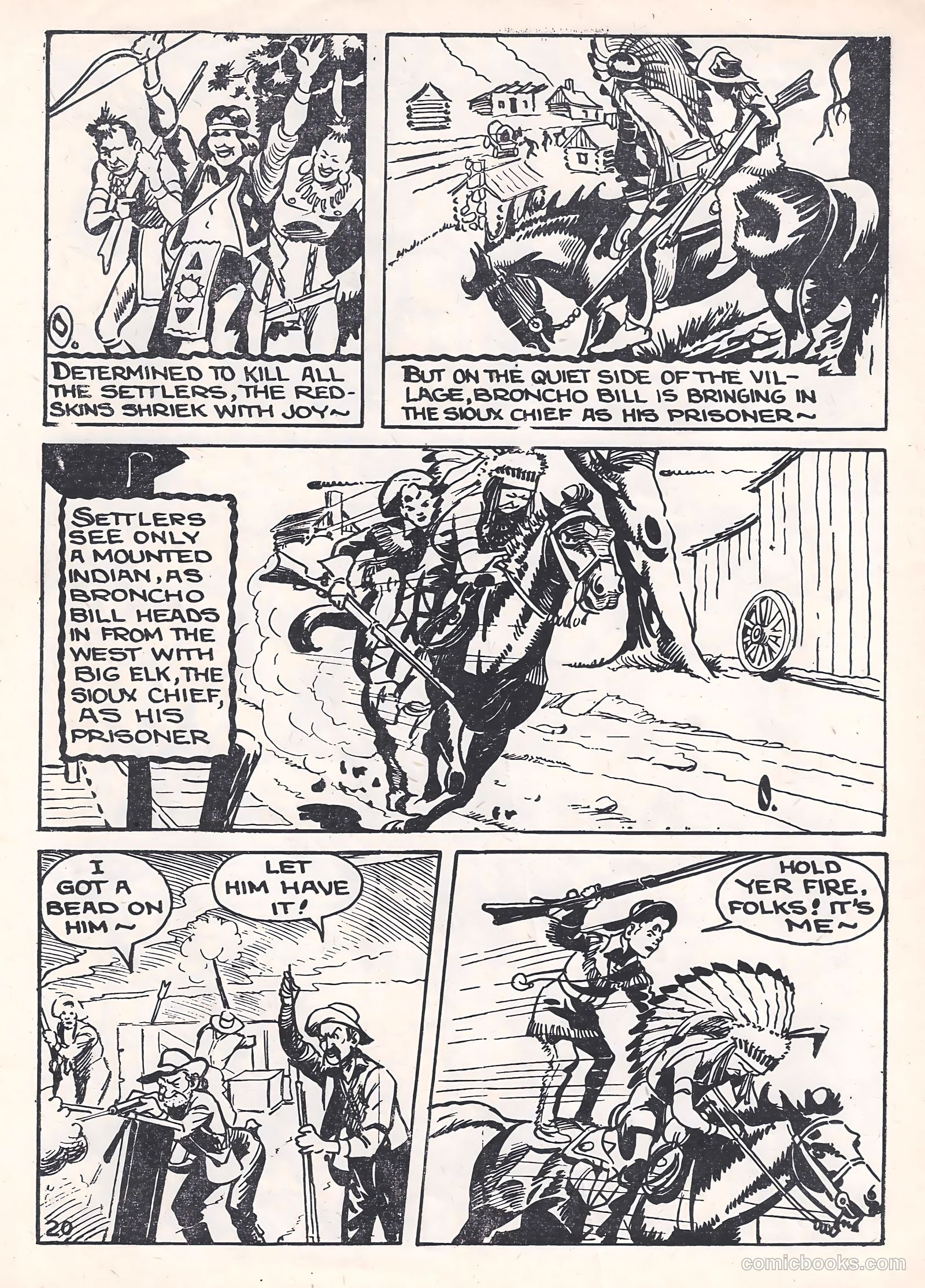 Broncho Bill v1 #5 — page 20 of 28