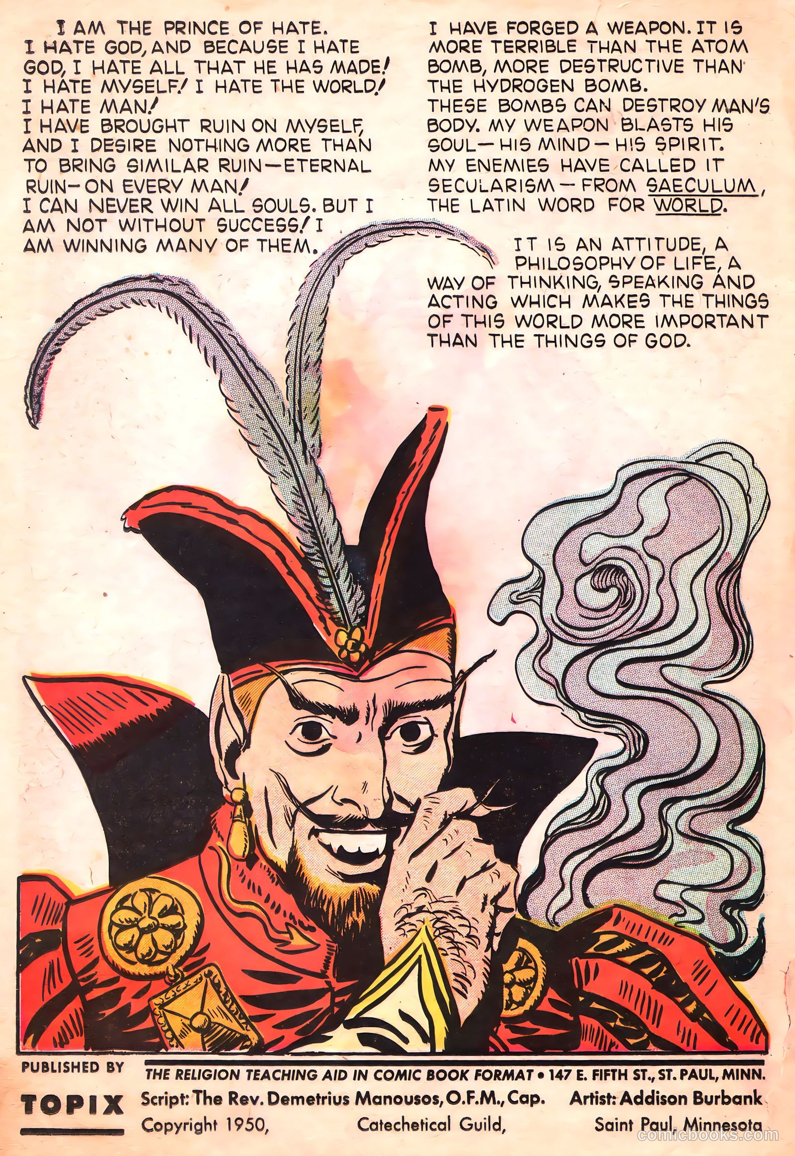If the Devil Would Talk #1 (1950) — page 2 of 32