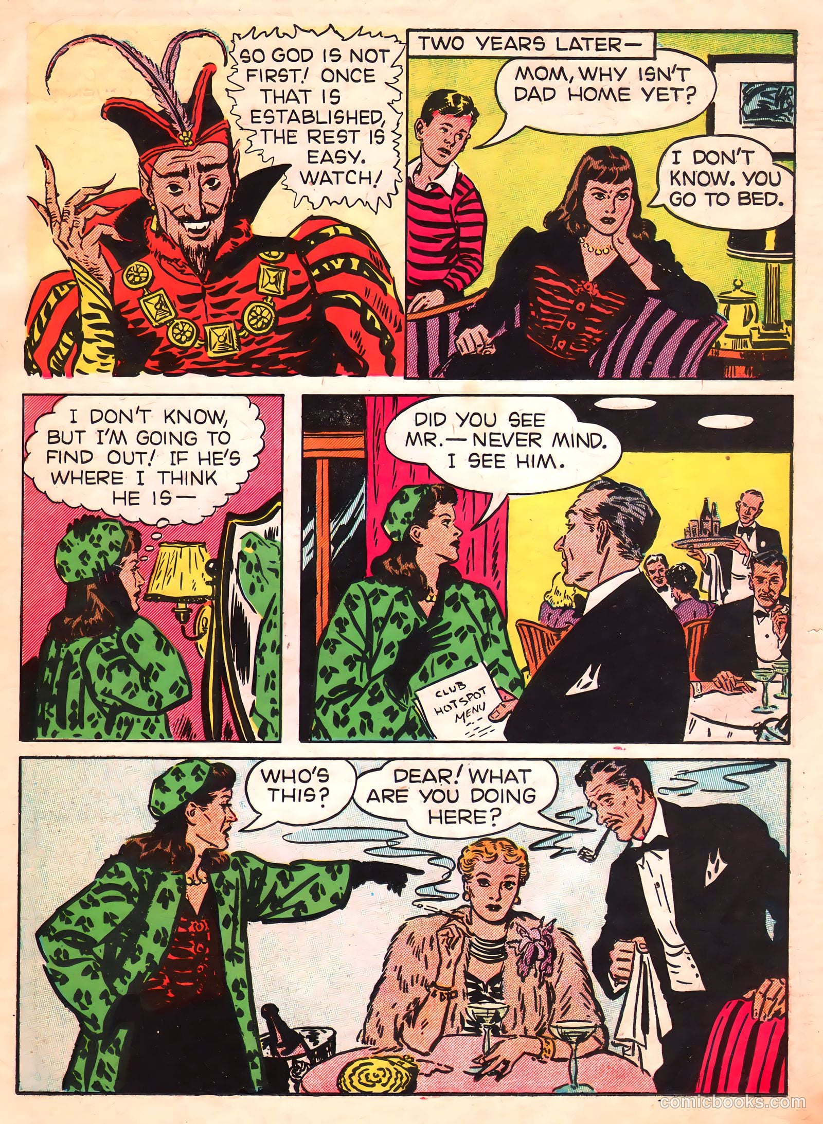 If the Devil Would Talk #1 (1950) — page 5 of 32