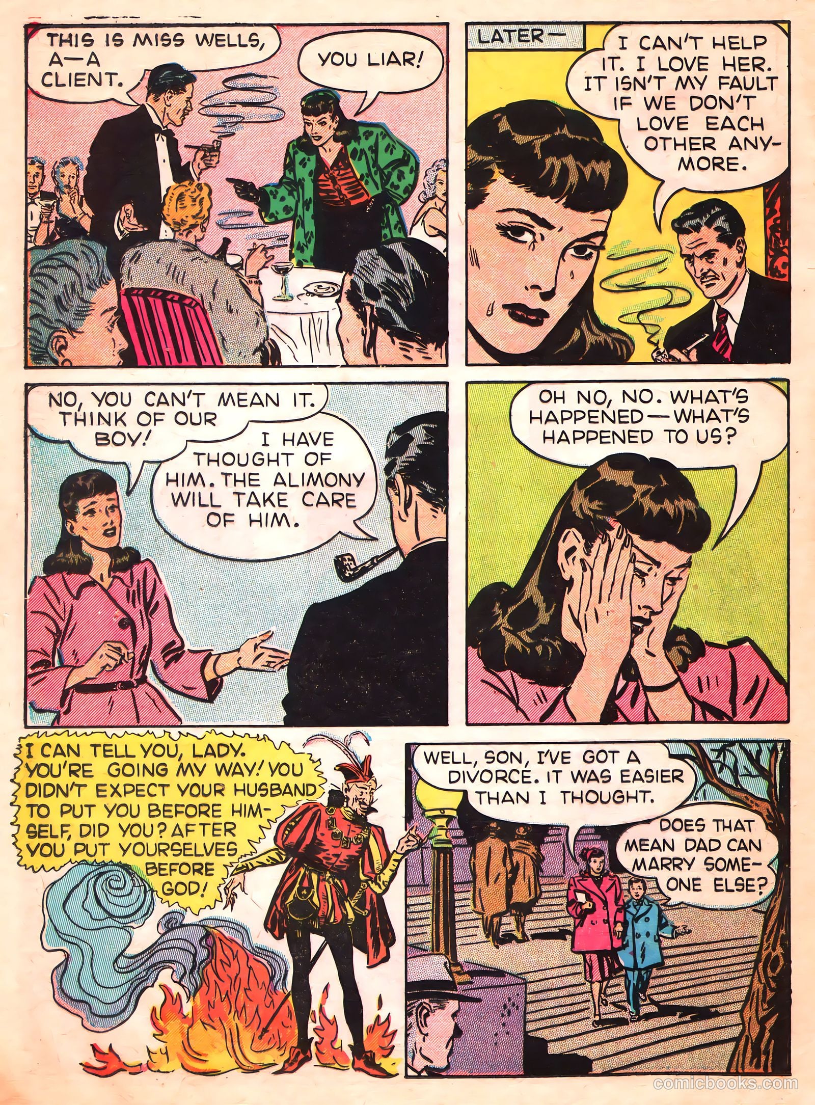 If the Devil Would Talk #1 (1950) — page 6 of 32
