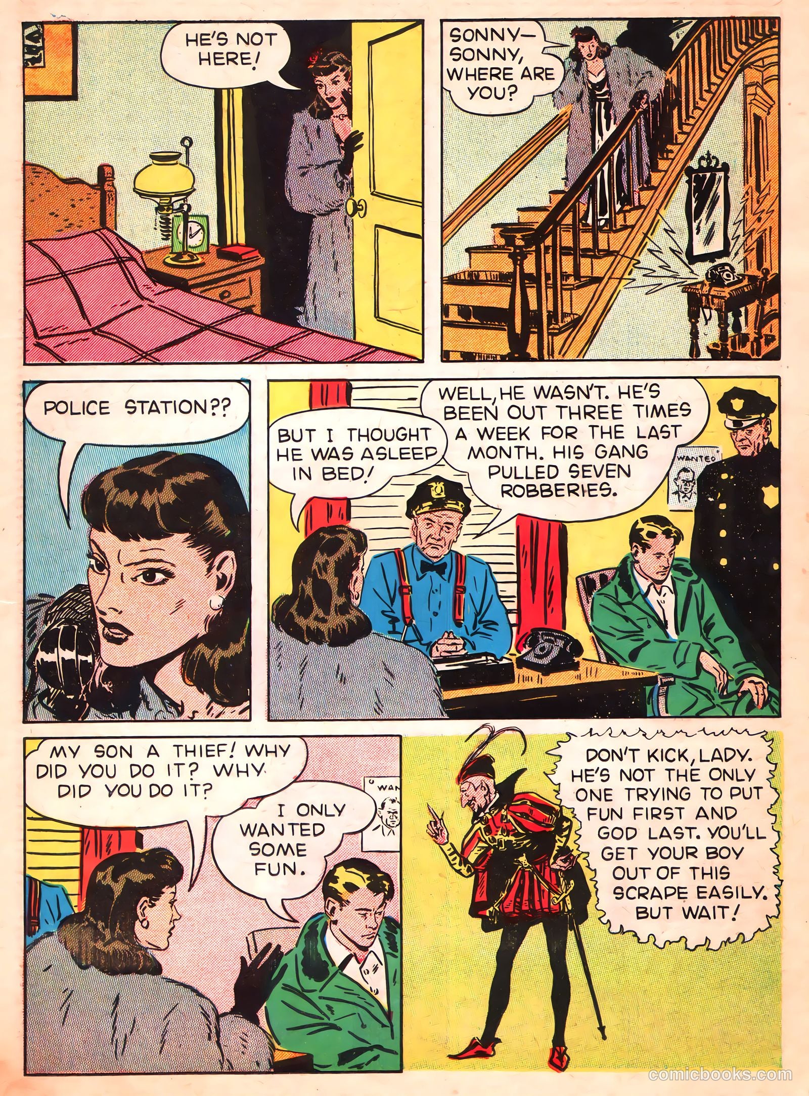 If the Devil Would Talk #1 (1950) — page 8 of 32