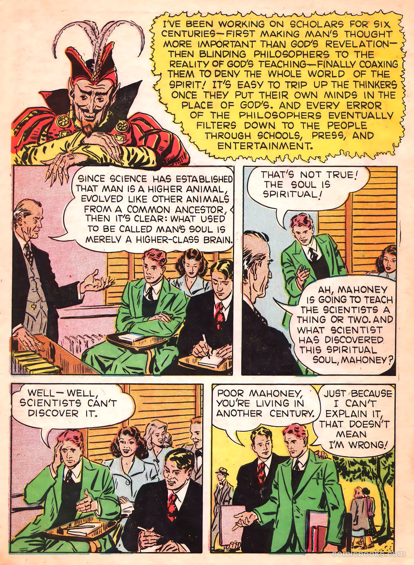 If the Devil Would Talk #1 (1950) — page 10 of 32