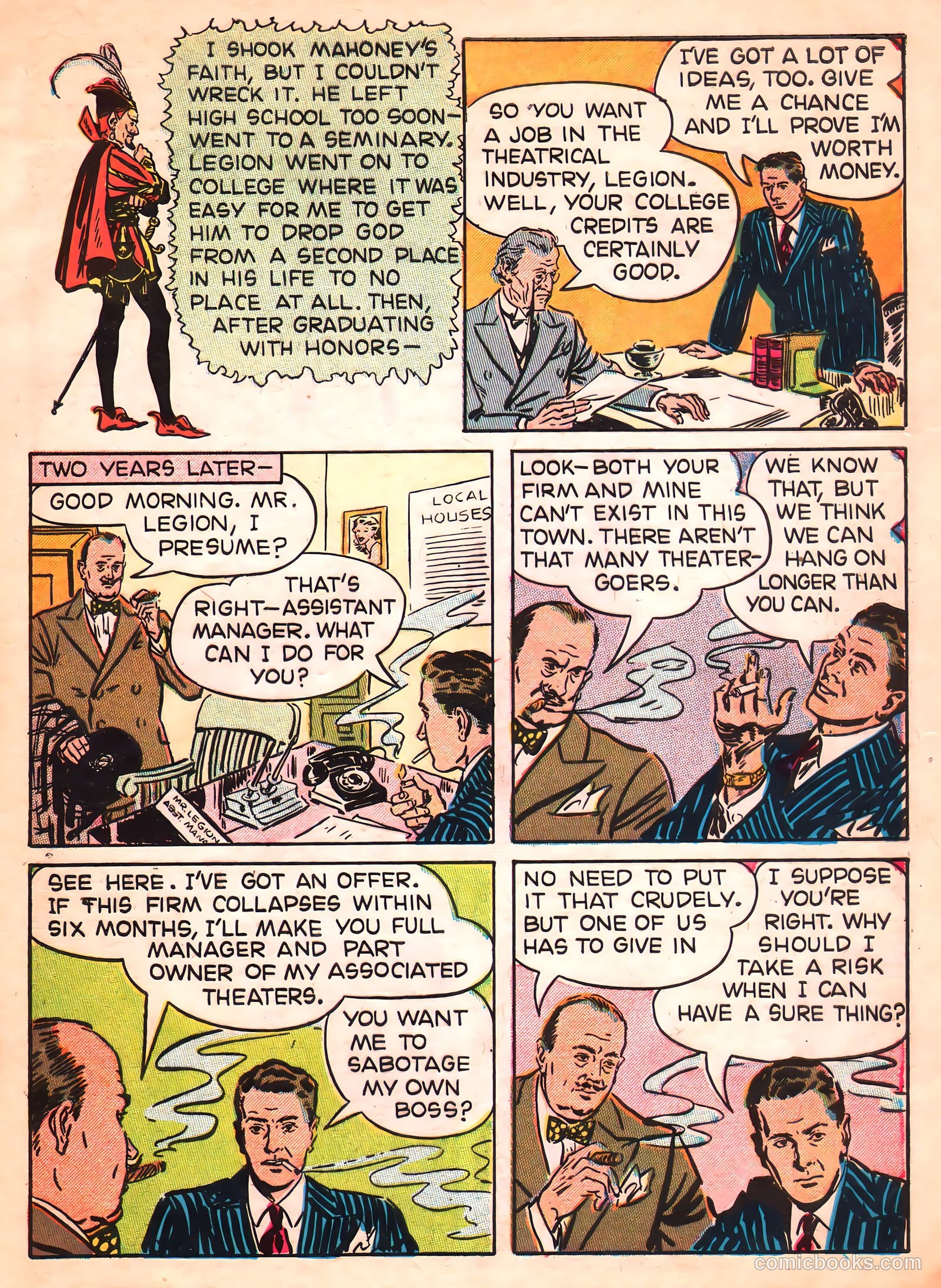 If the Devil Would Talk #1 (1950) — page 11 of 32