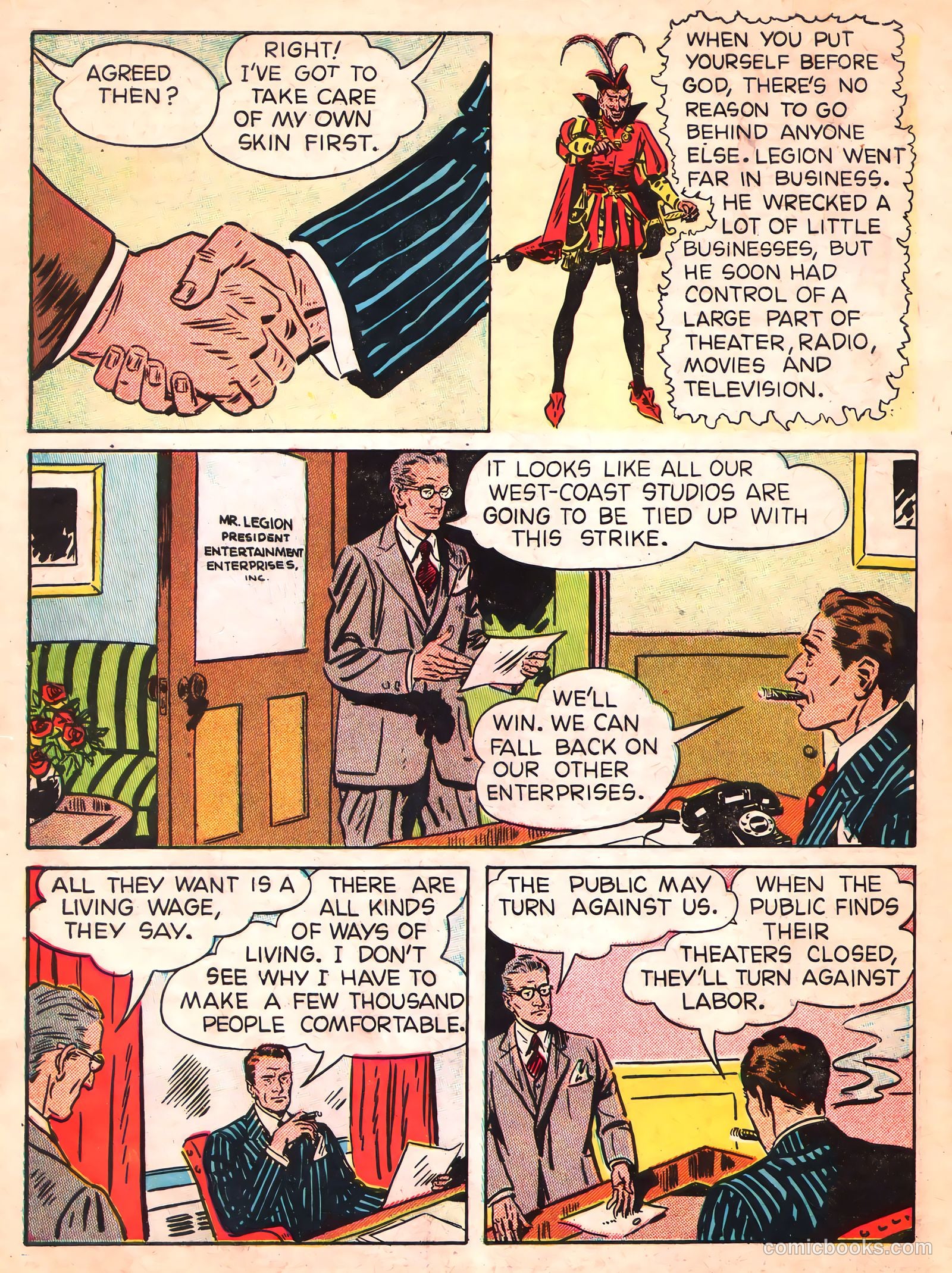 If the Devil Would Talk #1 (1950) — page 12 of 32