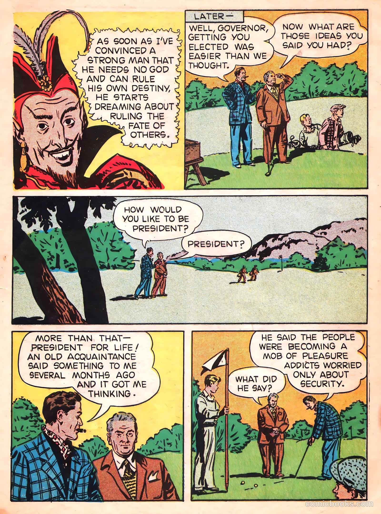 If the Devil Would Talk #1 (1950) — page 18 of 32