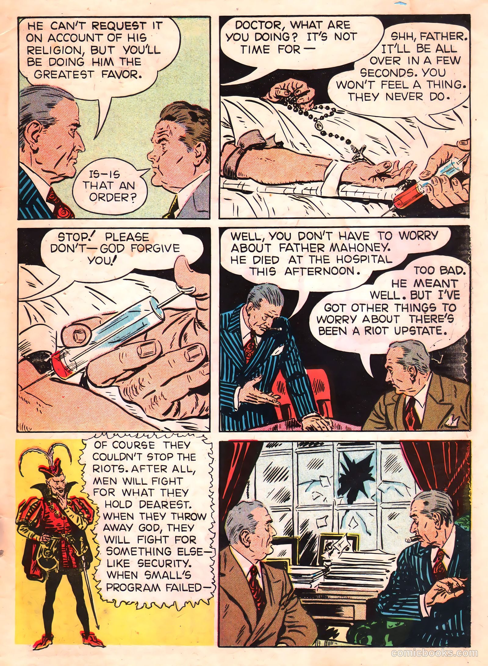 If the Devil Would Talk #1 (1950) — page 29 of 32