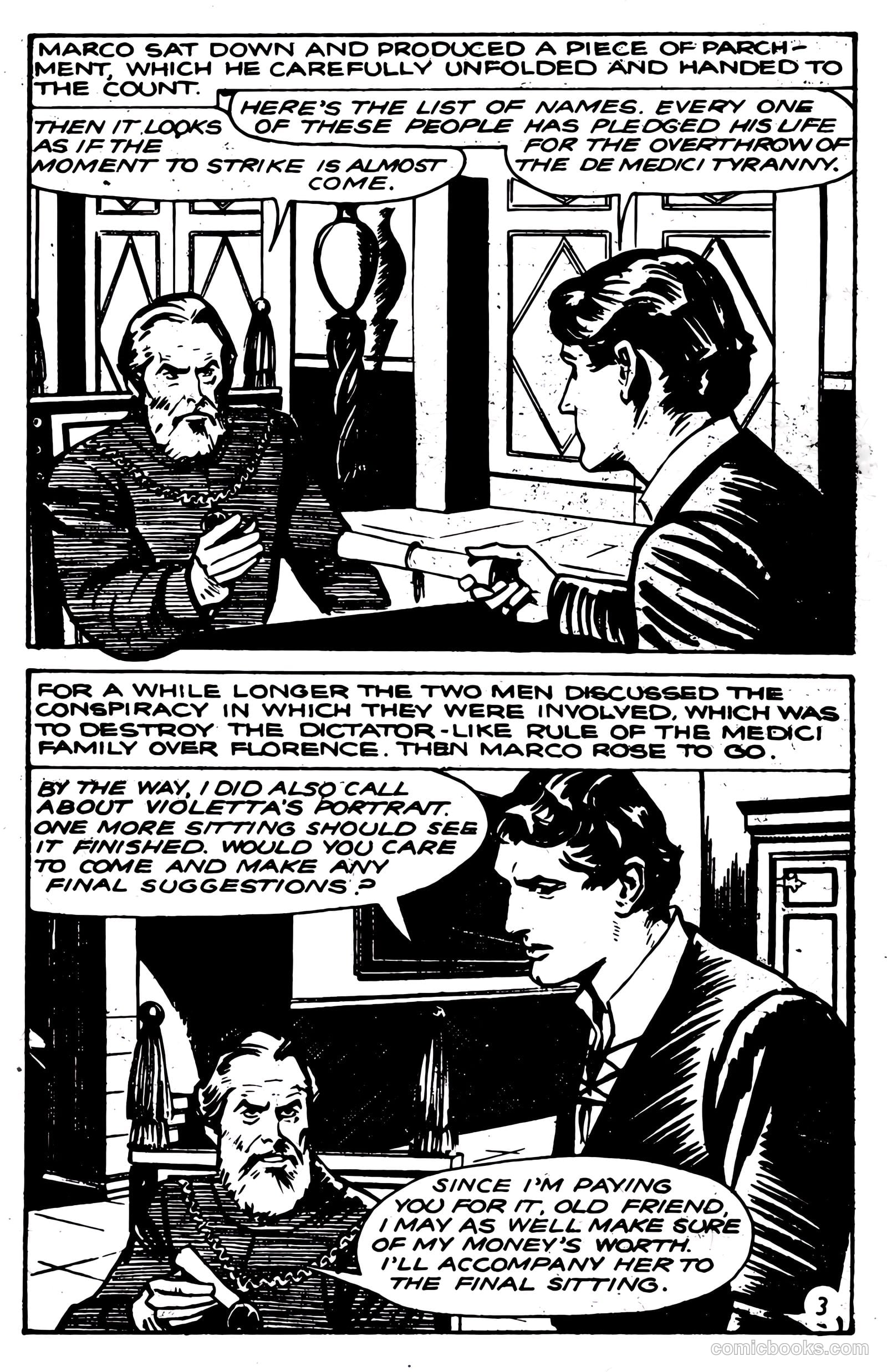 T.V. Picture Stories 9 - Sword of Freedom #1 — page 5 of 68
