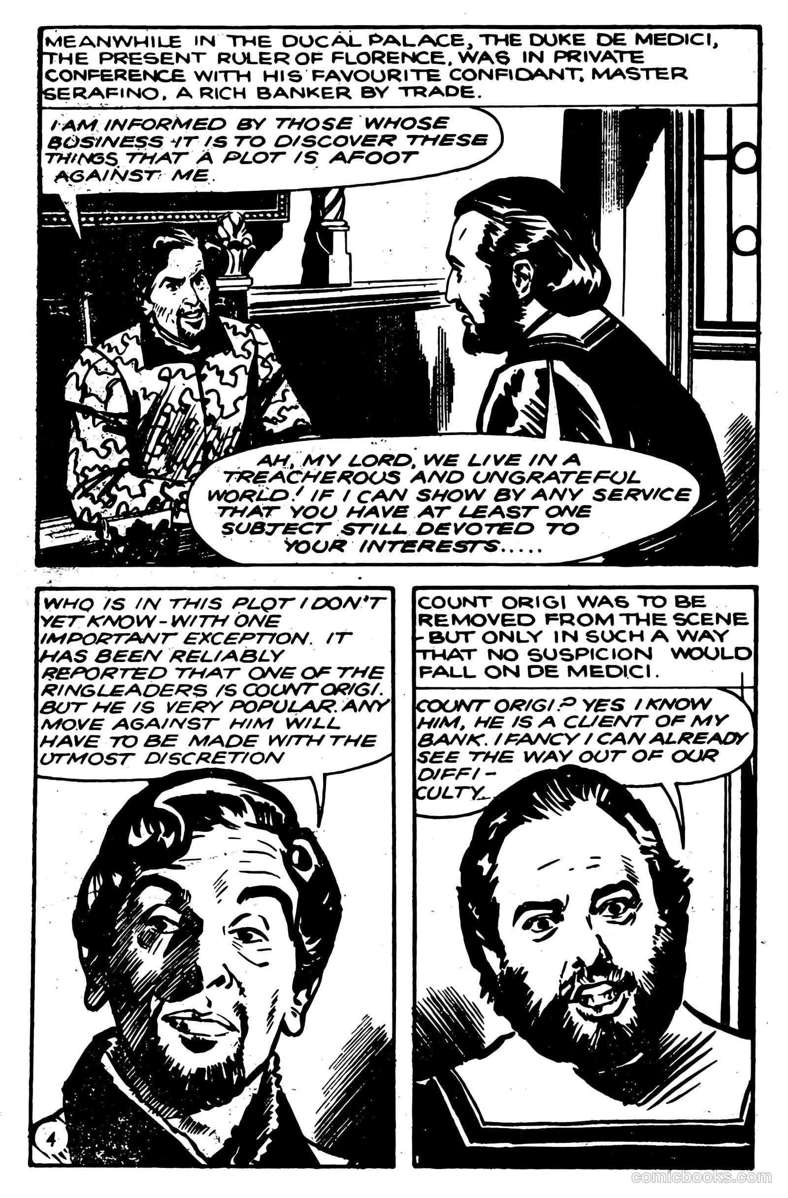 T.V. Picture Stories 9 - Sword of Freedom #1 — page 6 of 68