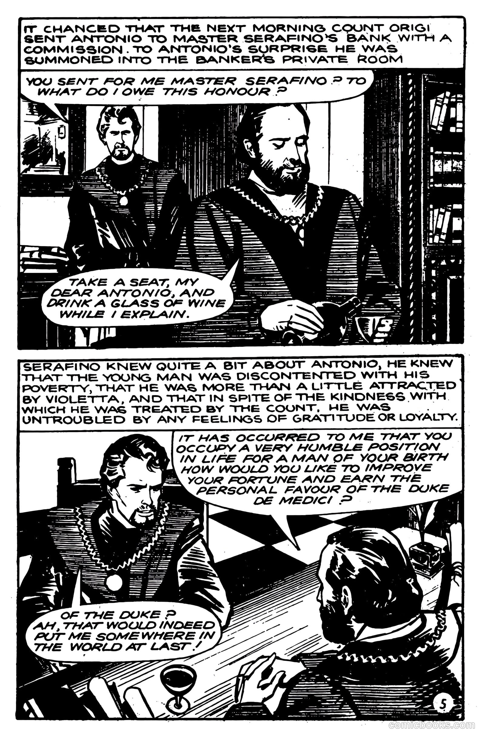 T.V. Picture Stories 9 - Sword of Freedom #1 — page 7 of 68