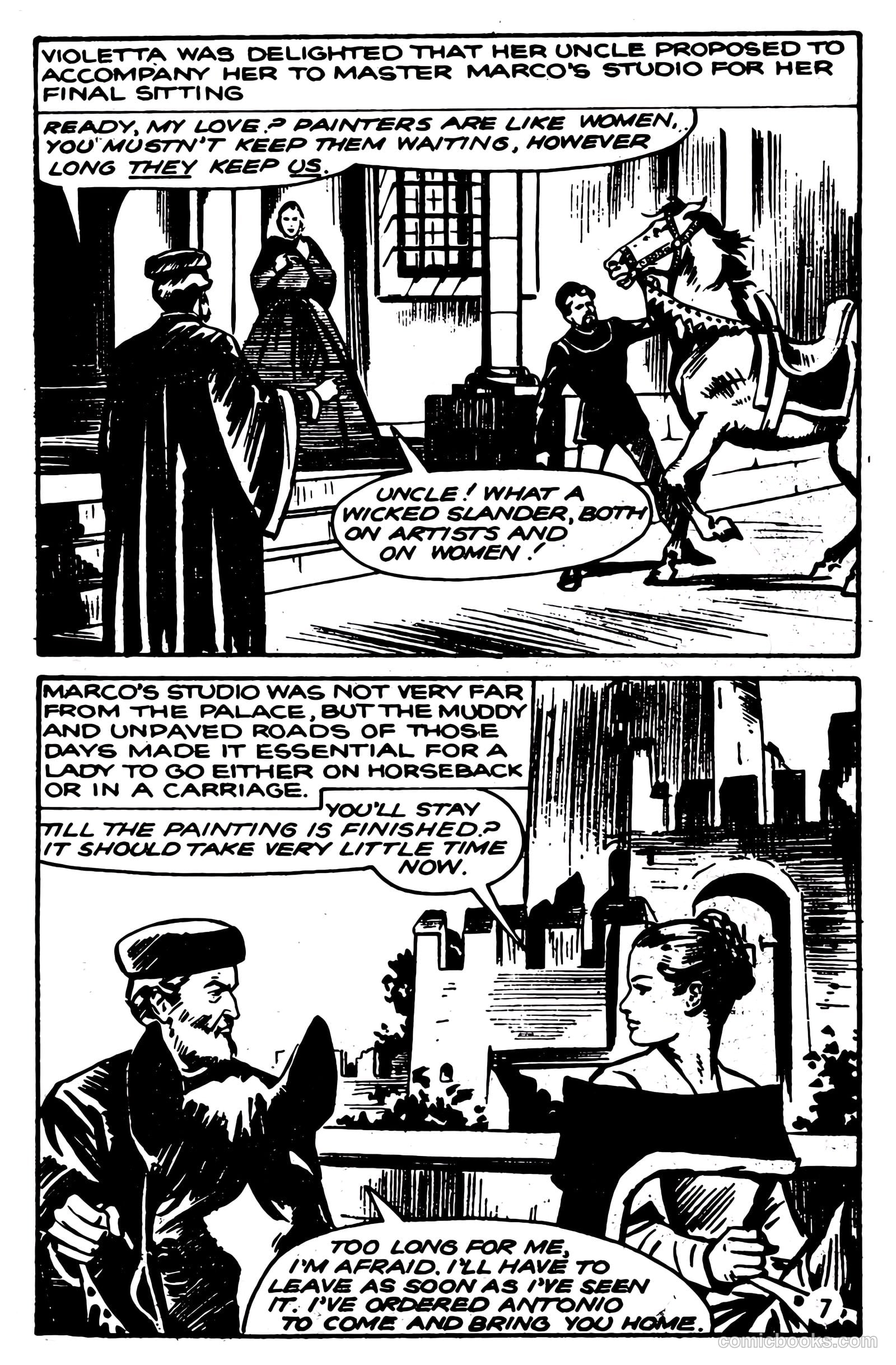 T.V. Picture Stories 9 - Sword of Freedom #1 — page 9 of 68