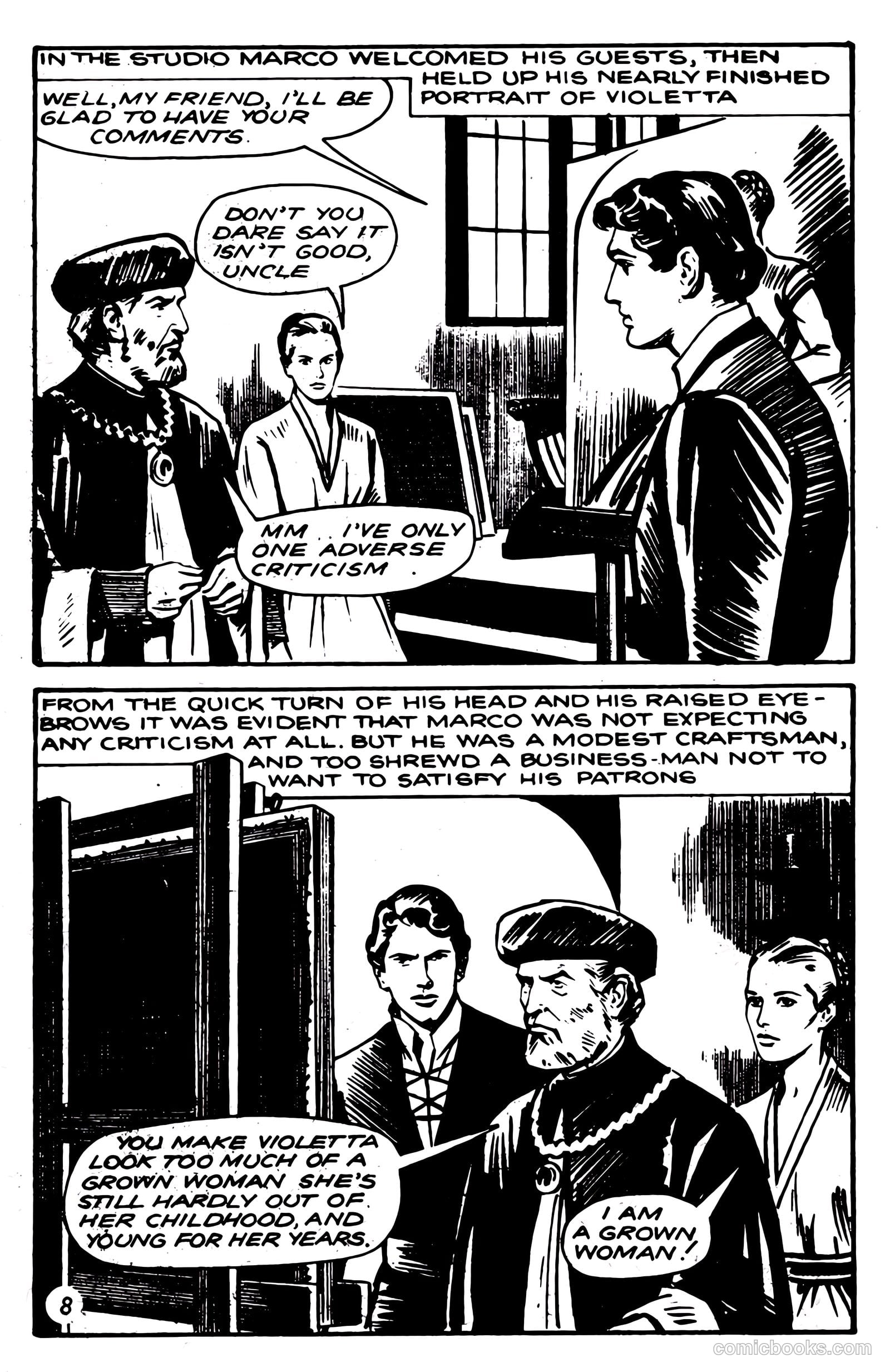 T.V. Picture Stories 9 - Sword of Freedom #1 — page 10 of 68