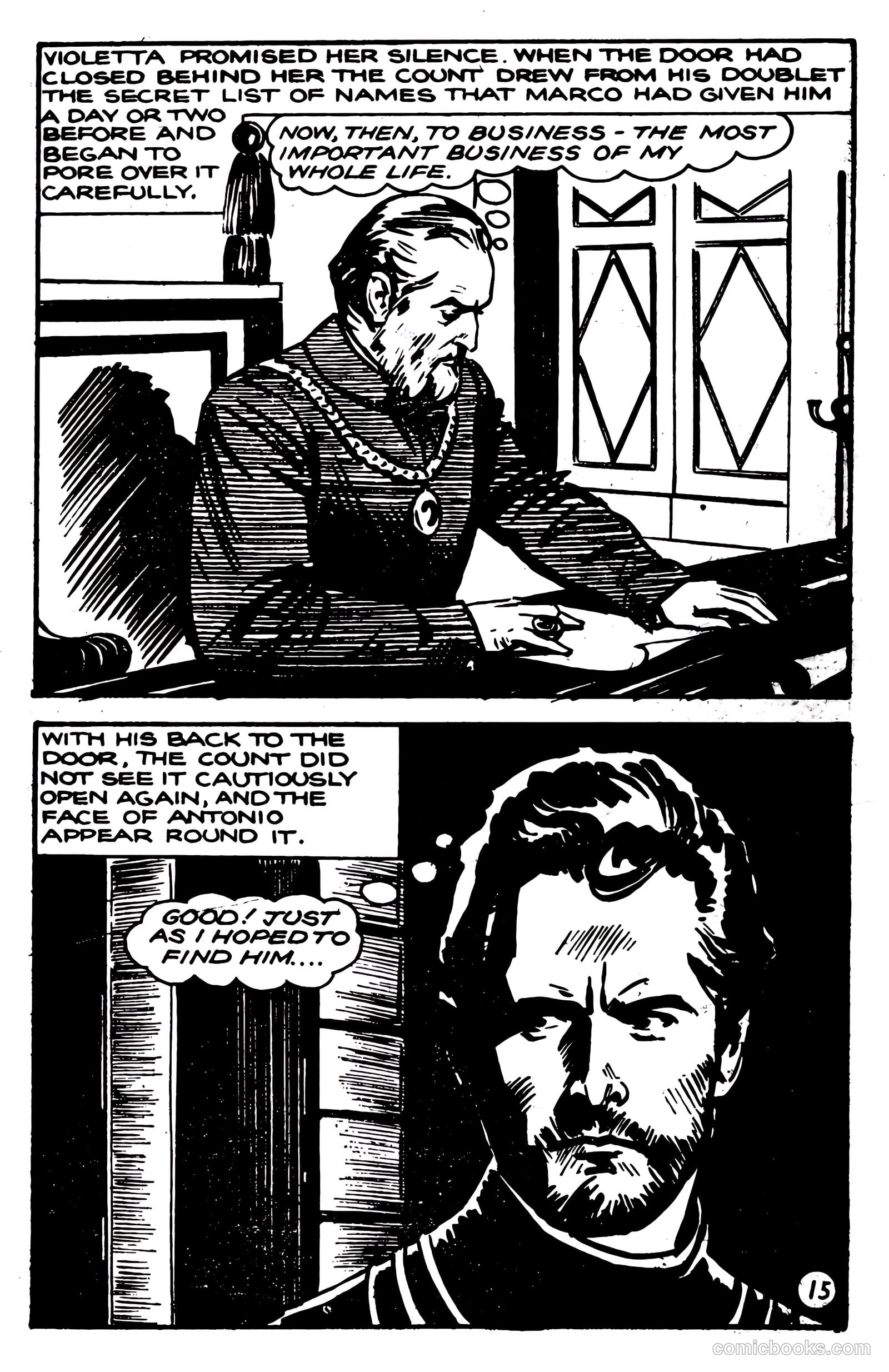 T.V. Picture Stories 9 - Sword of Freedom #1 — page 17 of 68