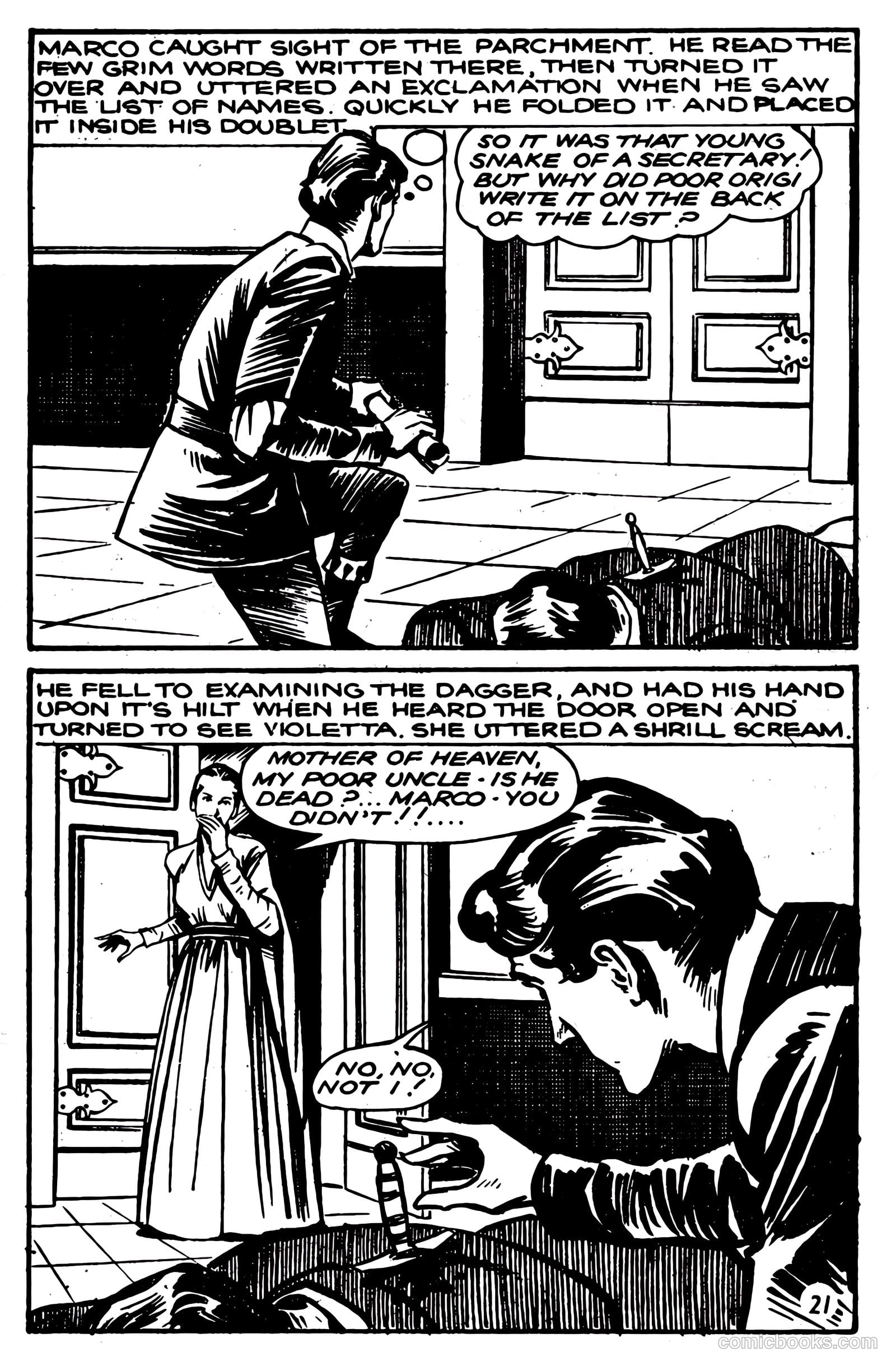 T.V. Picture Stories 9 - Sword of Freedom #1 — page 23 of 68