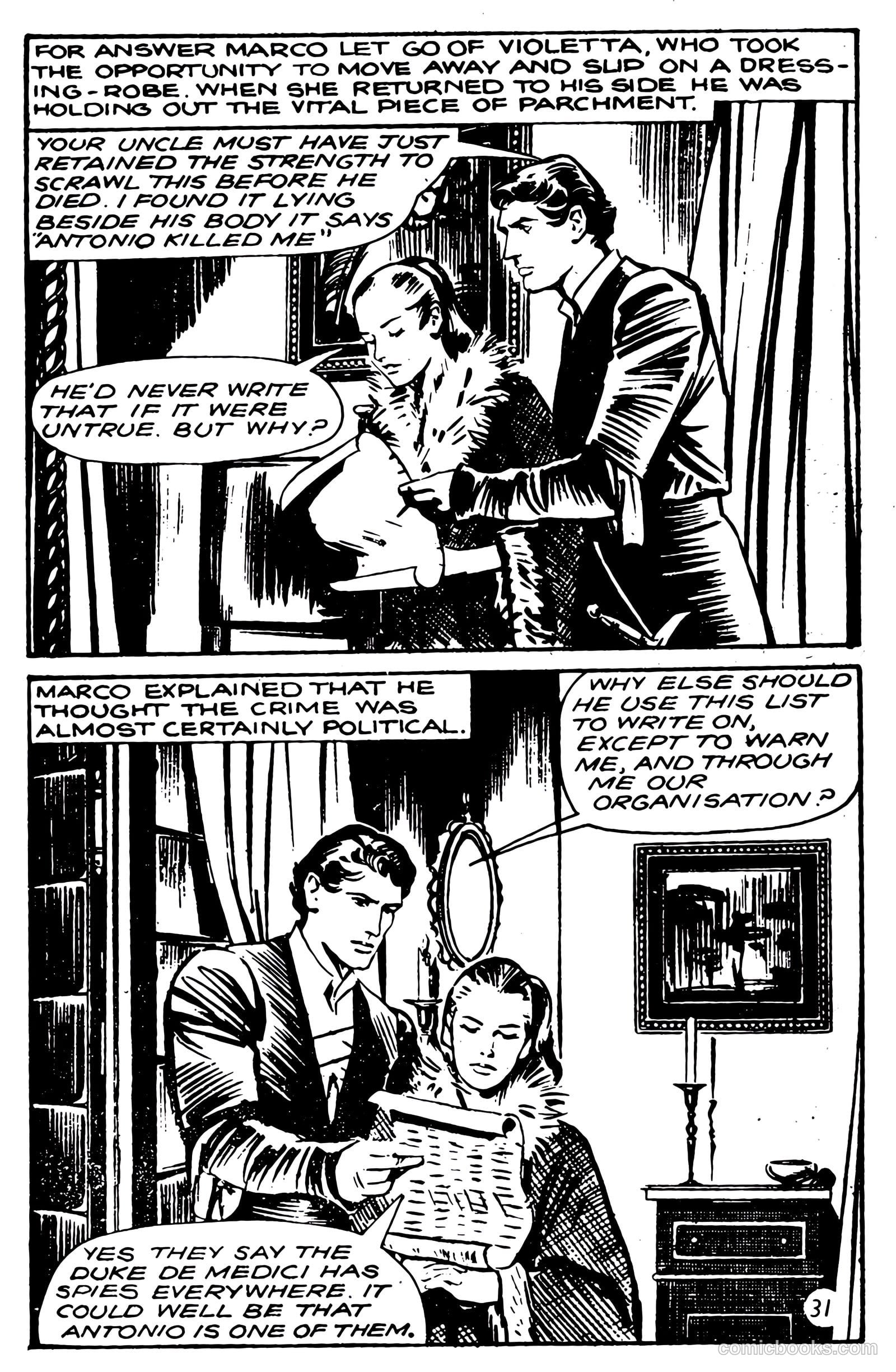 T.V. Picture Stories 9 - Sword of Freedom #1 — page 33 of 68
