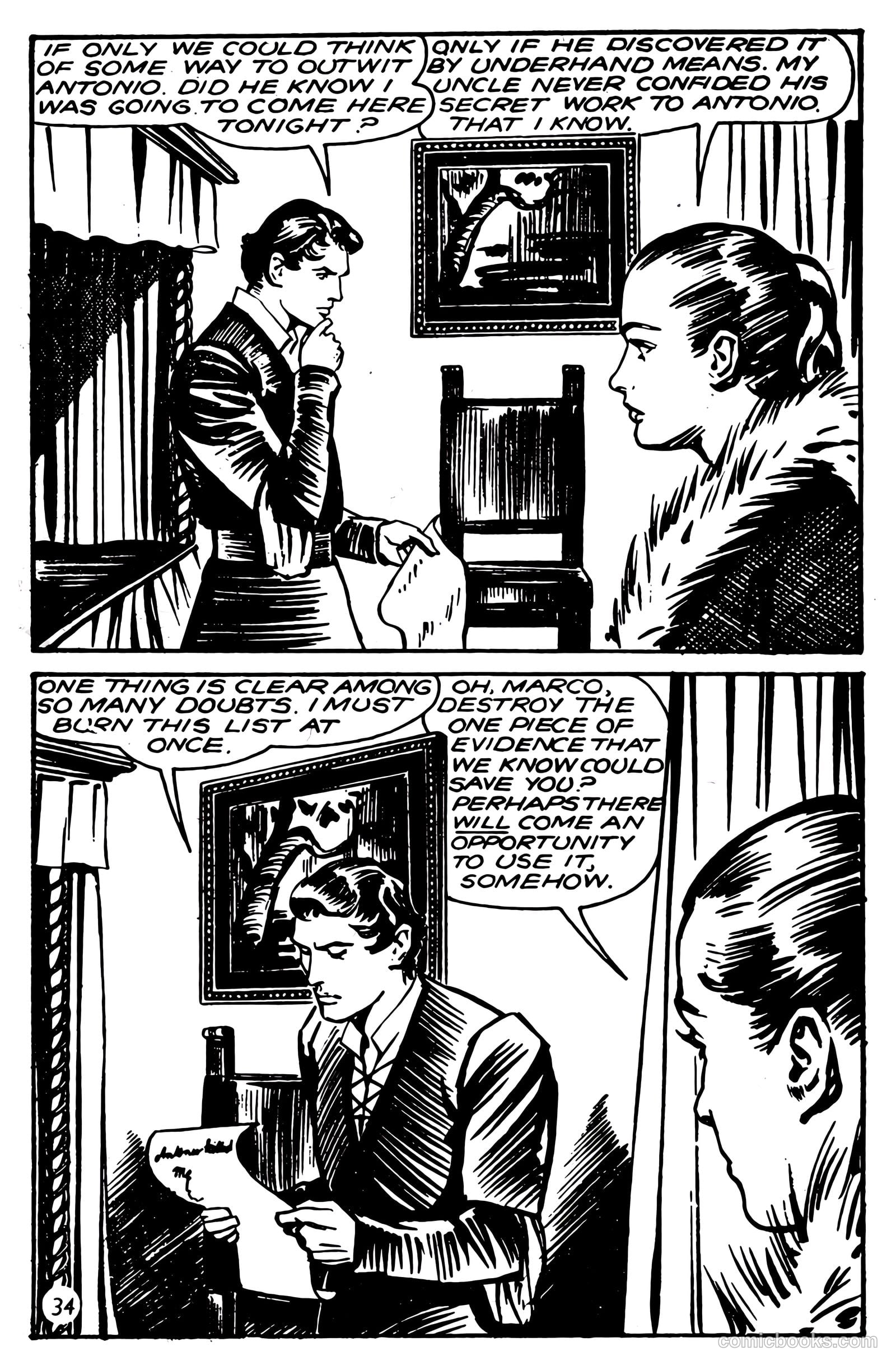 T.V. Picture Stories 9 - Sword of Freedom #1 — page 36 of 68