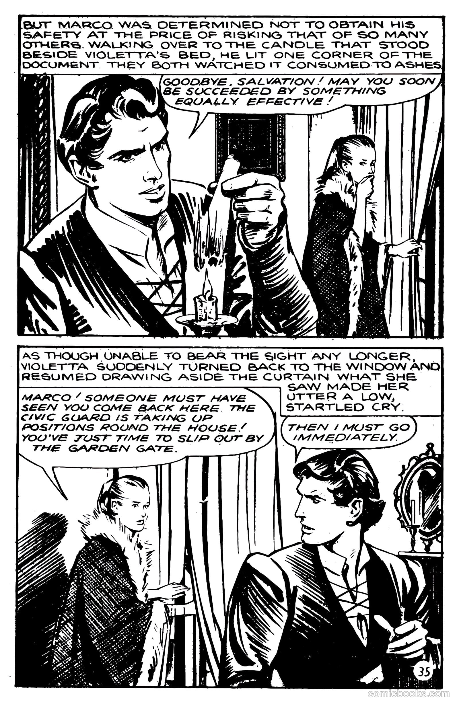 T.V. Picture Stories 9 - Sword of Freedom #1 — page 37 of 68