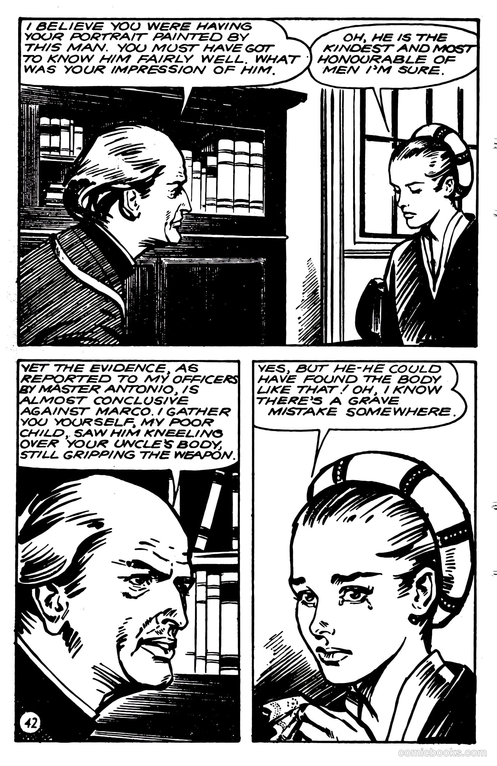 T.V. Picture Stories 9 - Sword of Freedom #1 — page 44 of 68