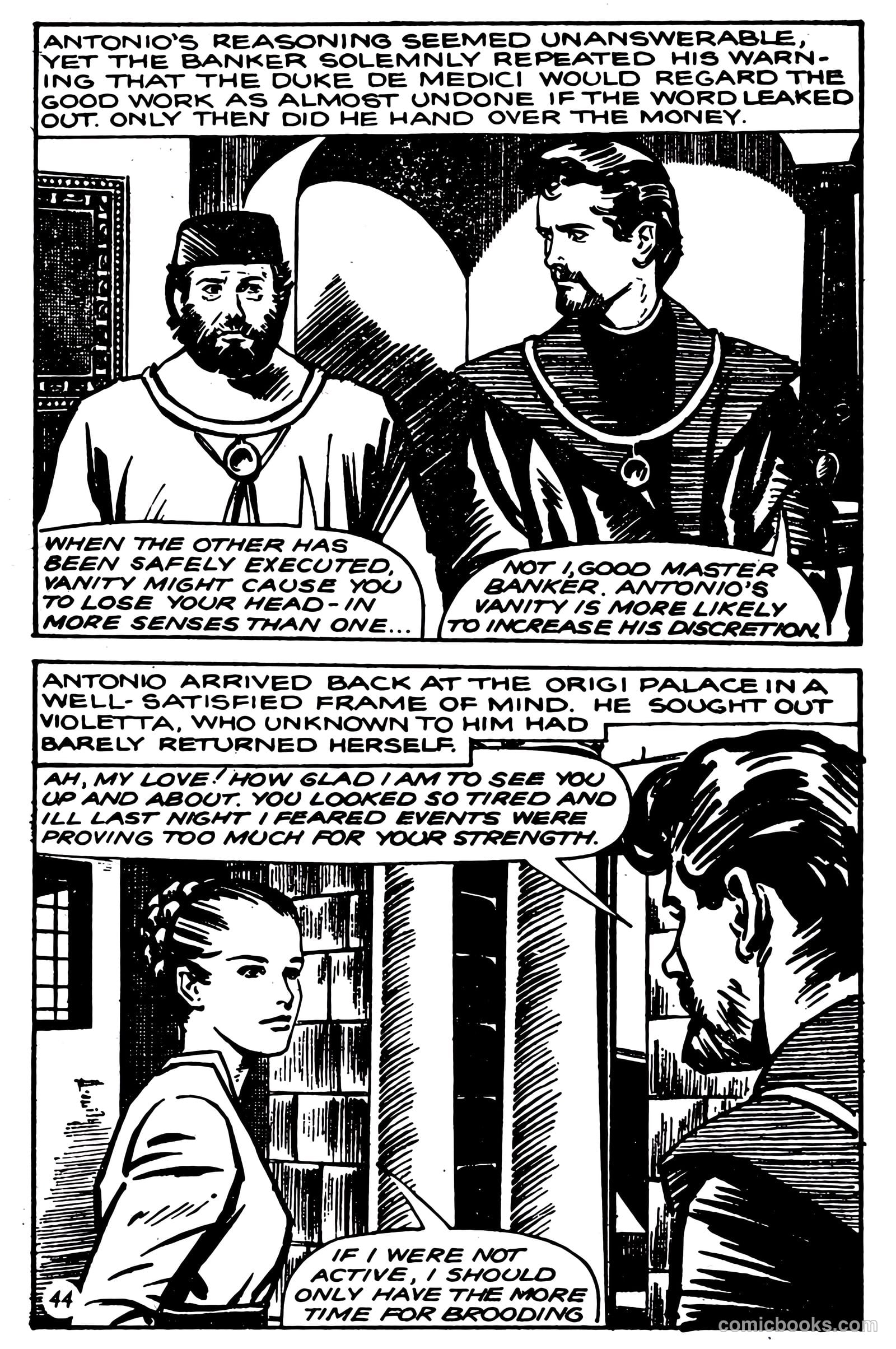 T.V. Picture Stories 9 - Sword of Freedom #1 — page 46 of 68