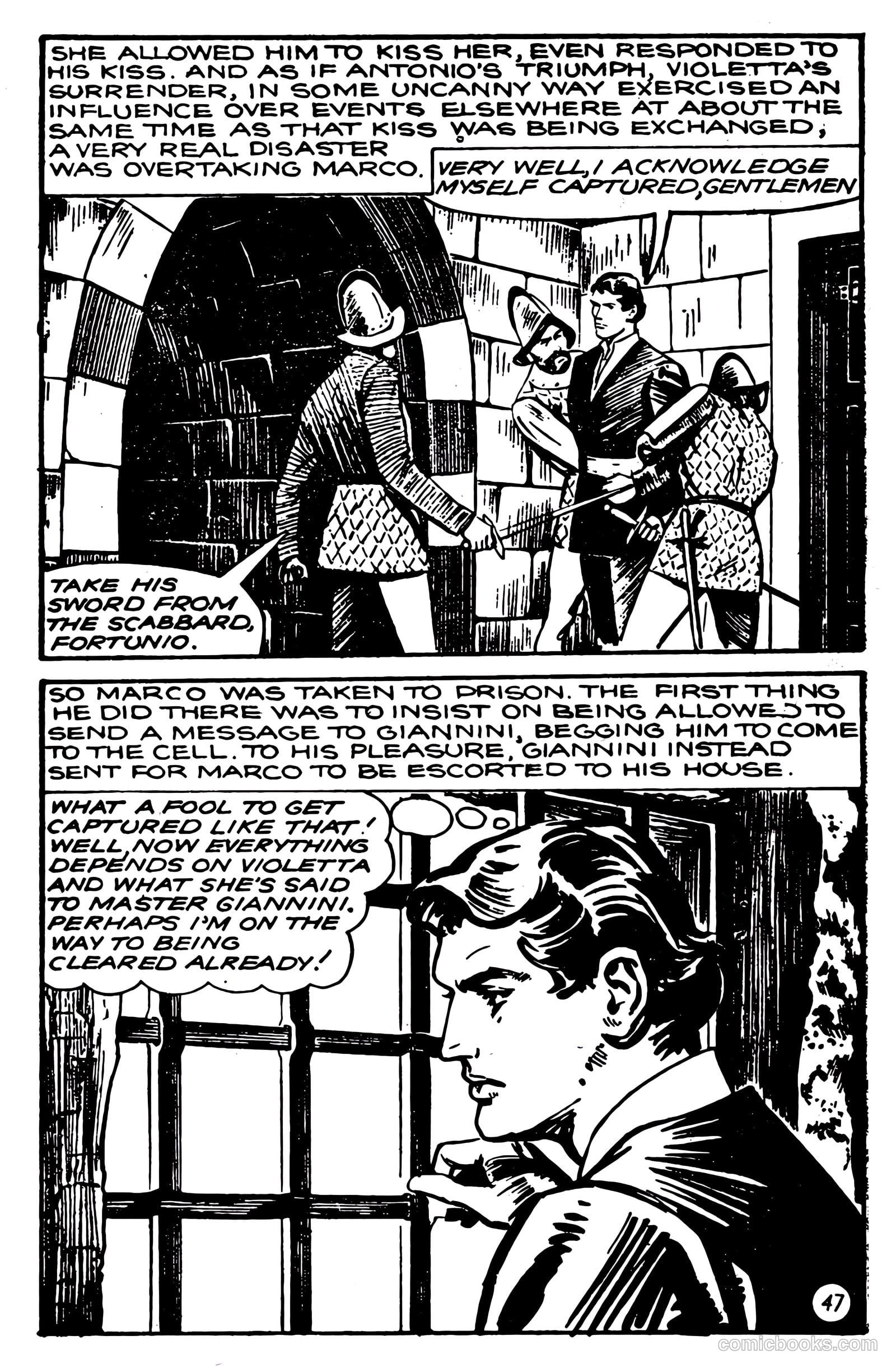 T.V. Picture Stories 9 - Sword of Freedom #1 — page 49 of 68