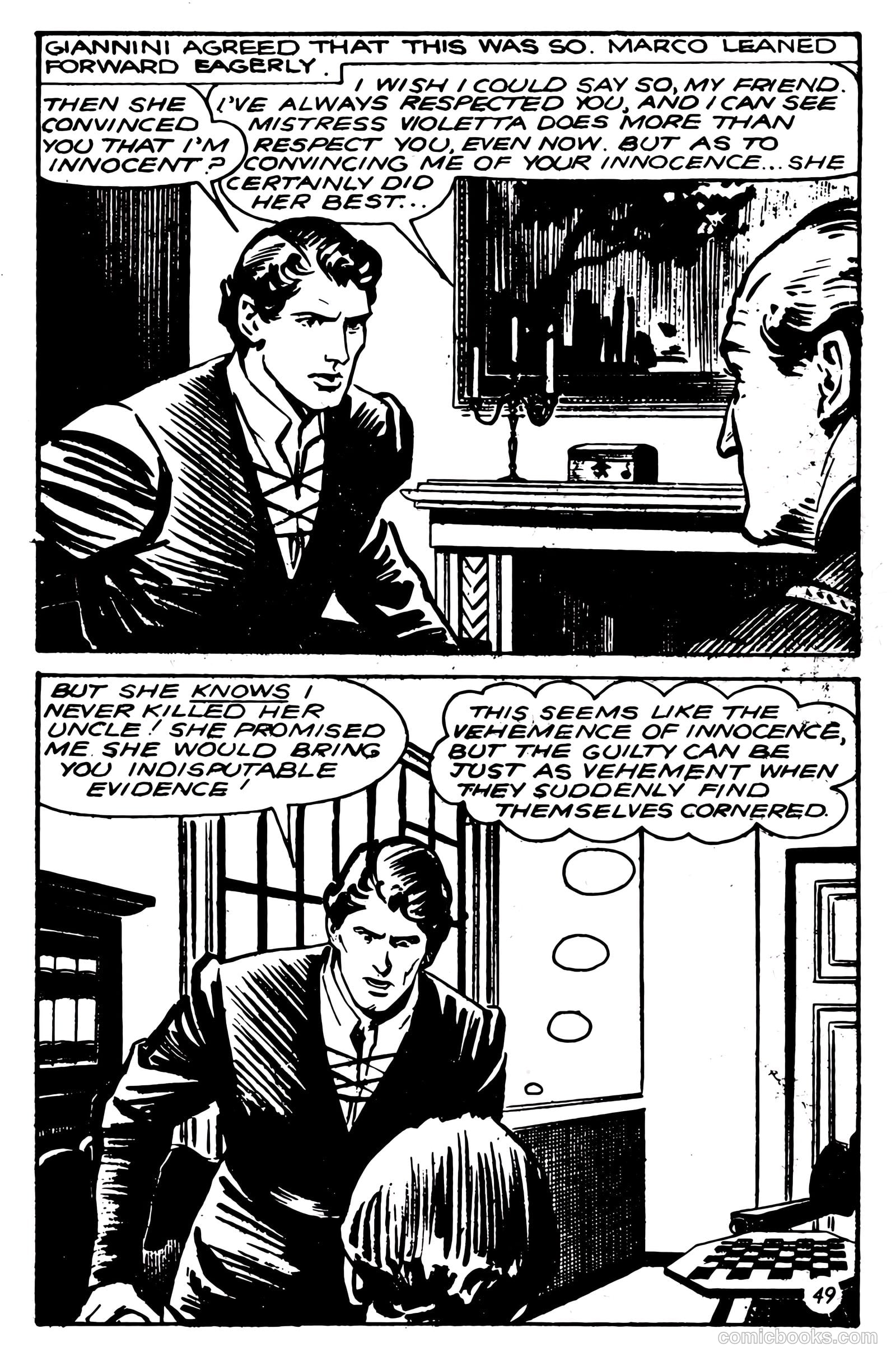 T.V. Picture Stories 9 - Sword of Freedom #1 — page 51 of 68