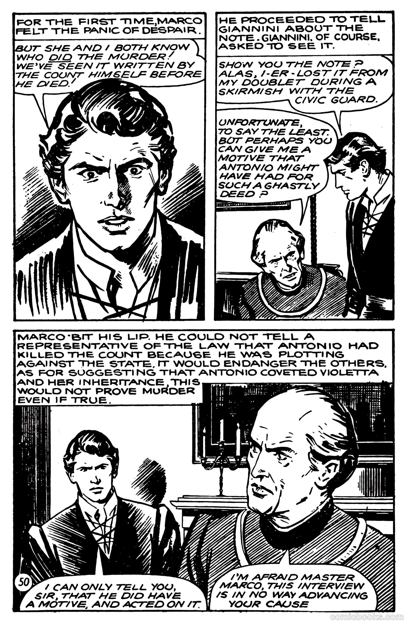 T.V. Picture Stories 9 - Sword of Freedom #1 — page 52 of 68