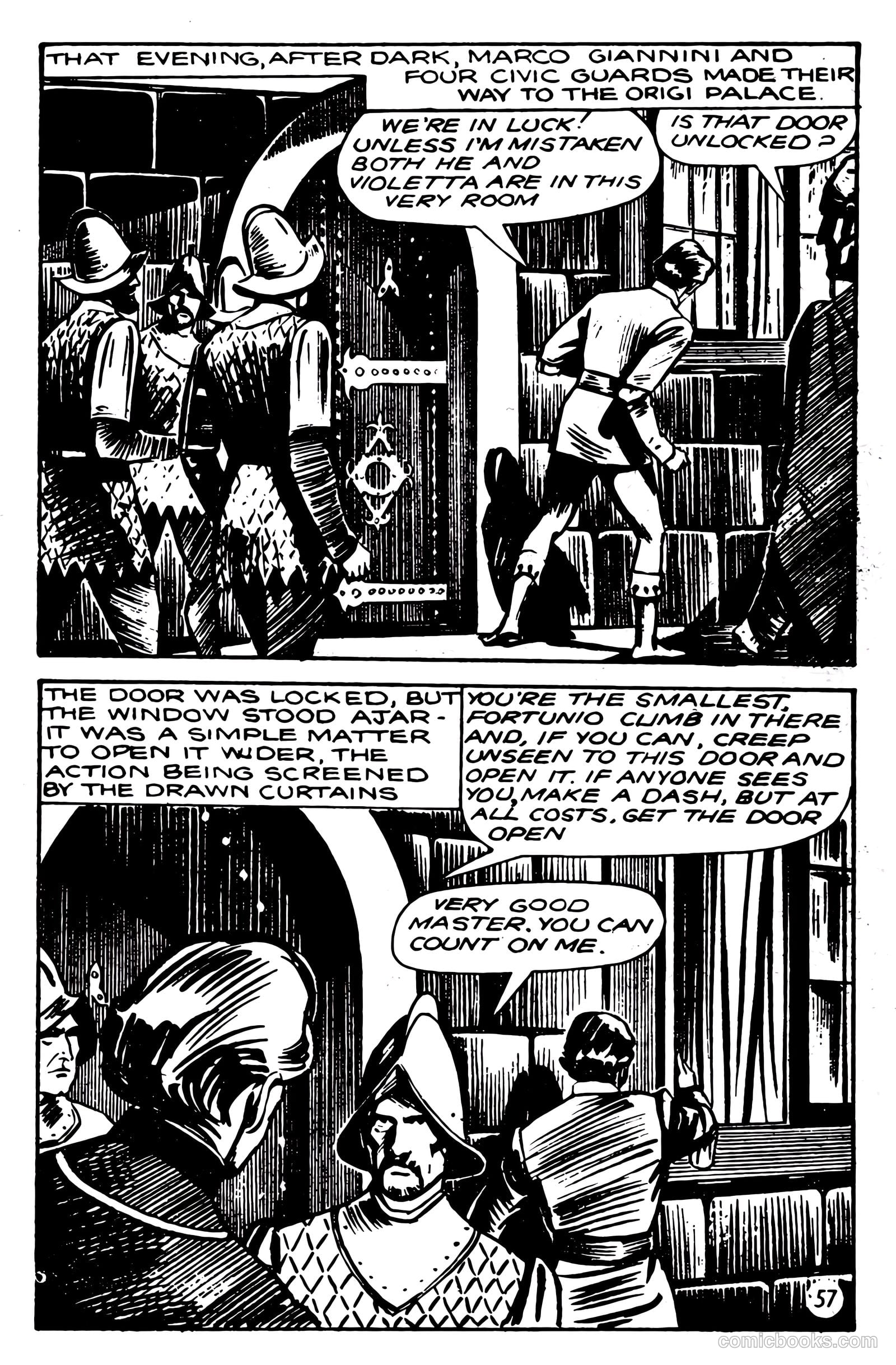 T.V. Picture Stories 9 - Sword of Freedom #1 — page 59 of 68