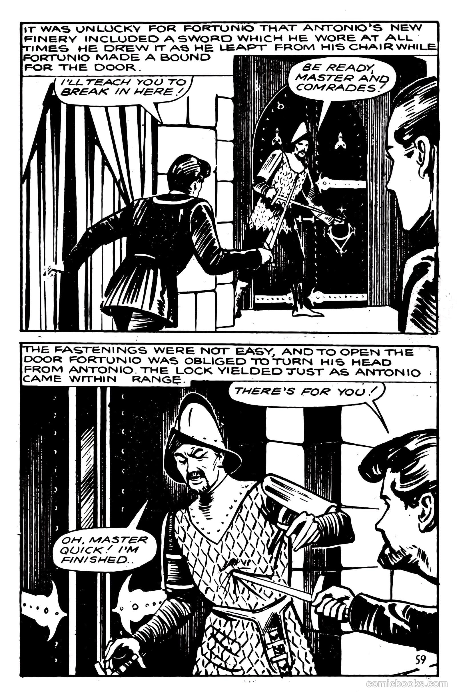 T.V. Picture Stories 9 - Sword of Freedom #1 — page 61 of 68