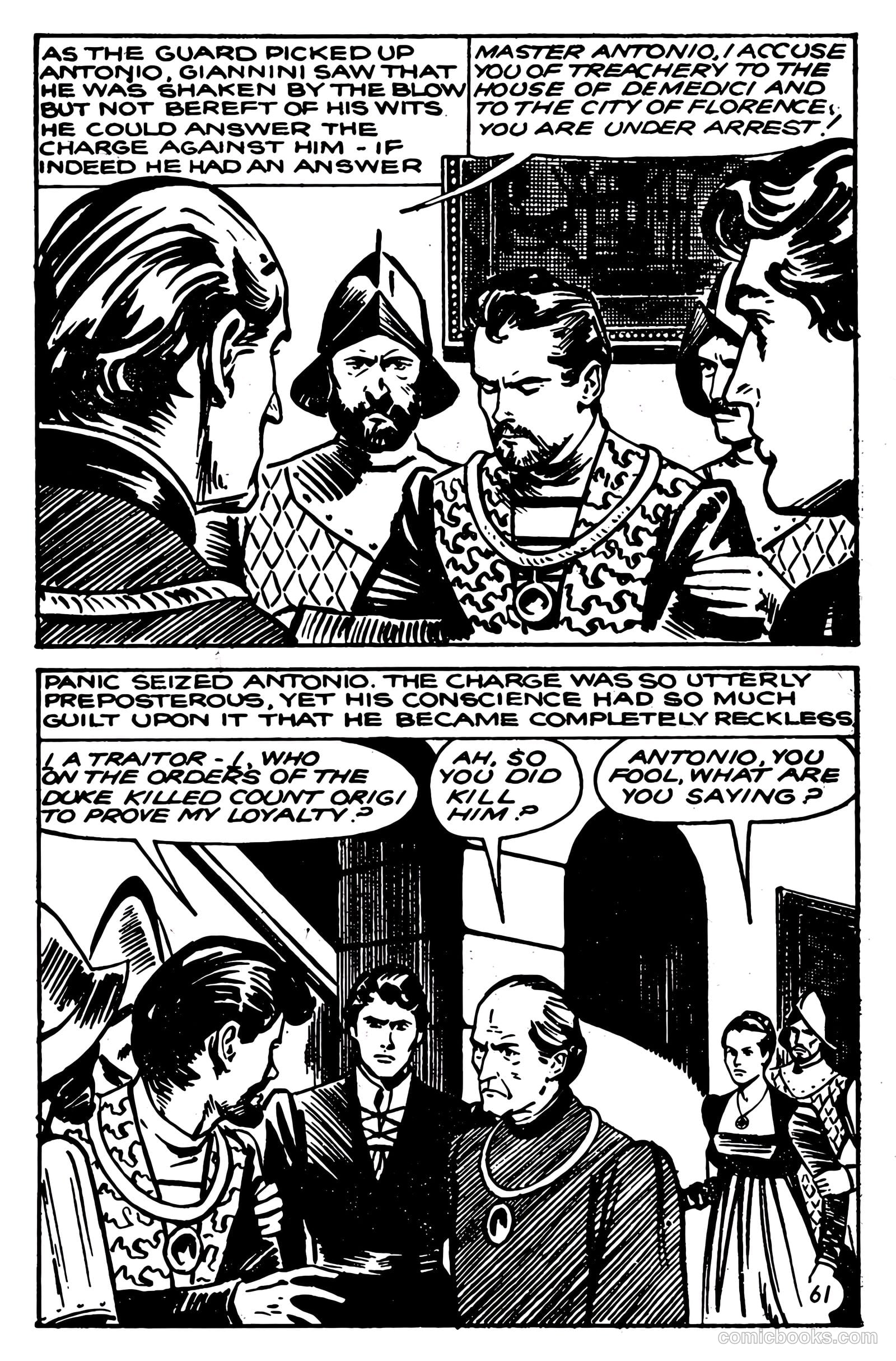 T.V. Picture Stories 9 - Sword of Freedom #1 — page 63 of 68