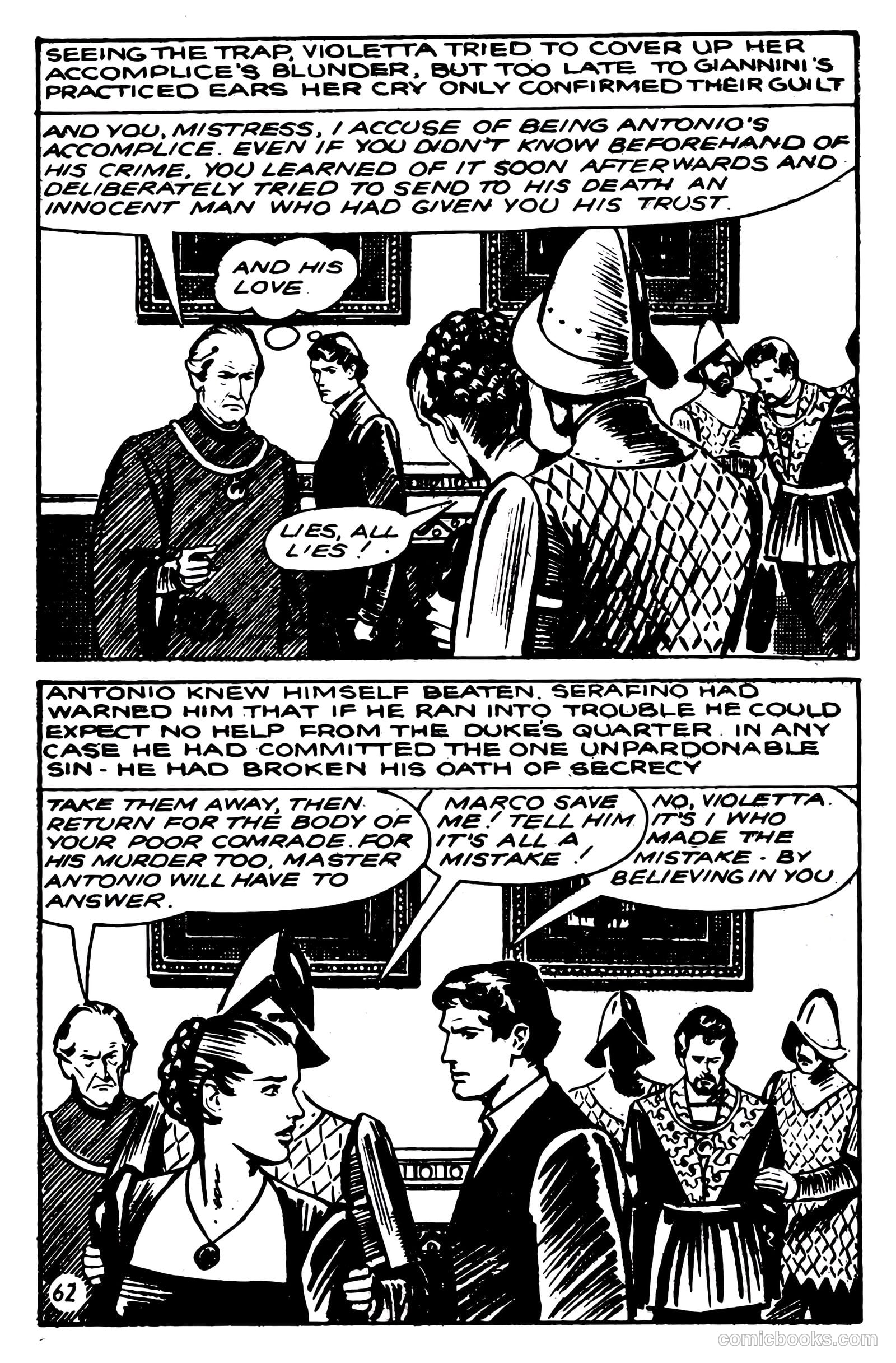 T.V. Picture Stories 9 - Sword of Freedom #1 — page 64 of 68