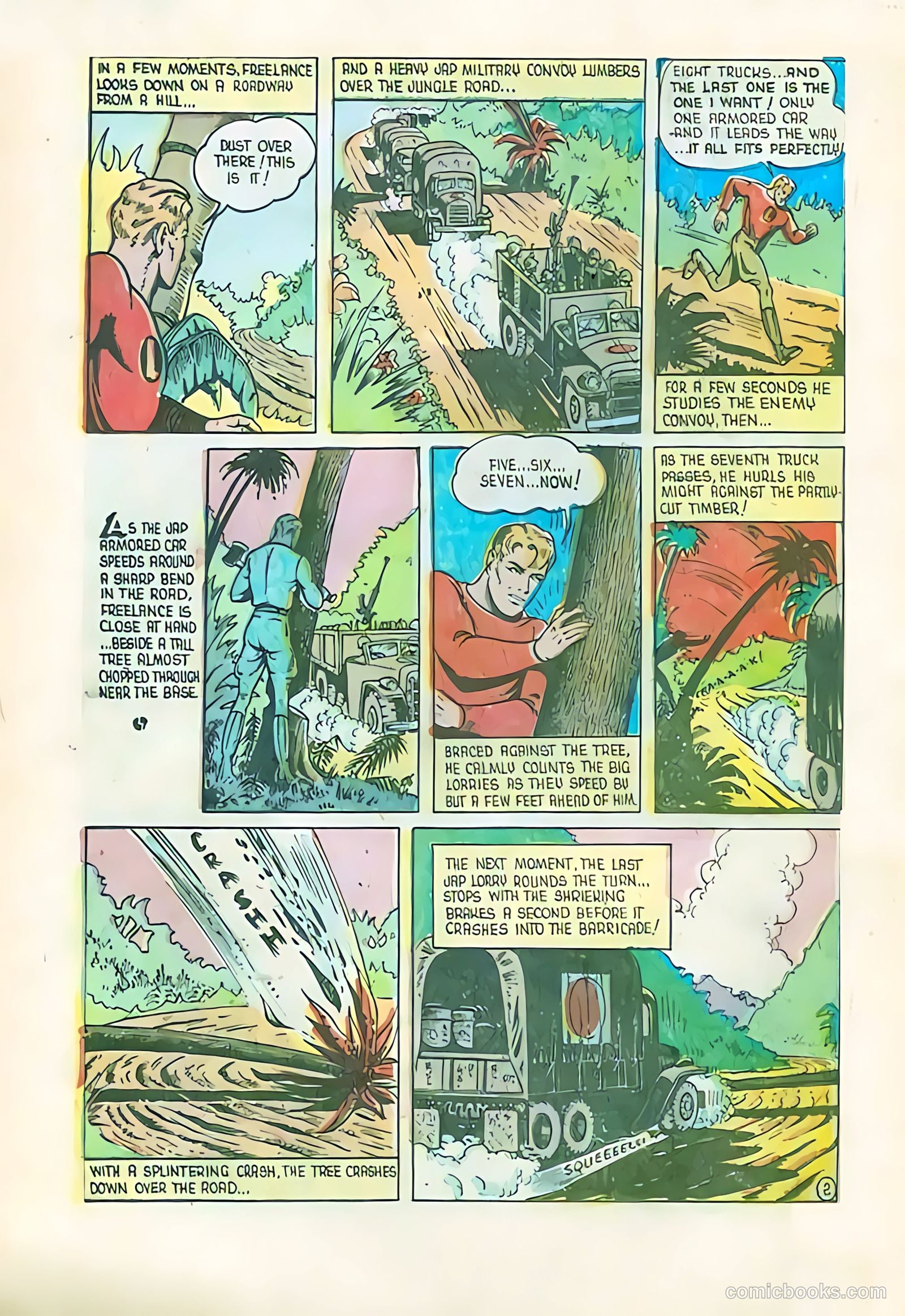 Freelance Comics #28 (1941) — page 4 of 20