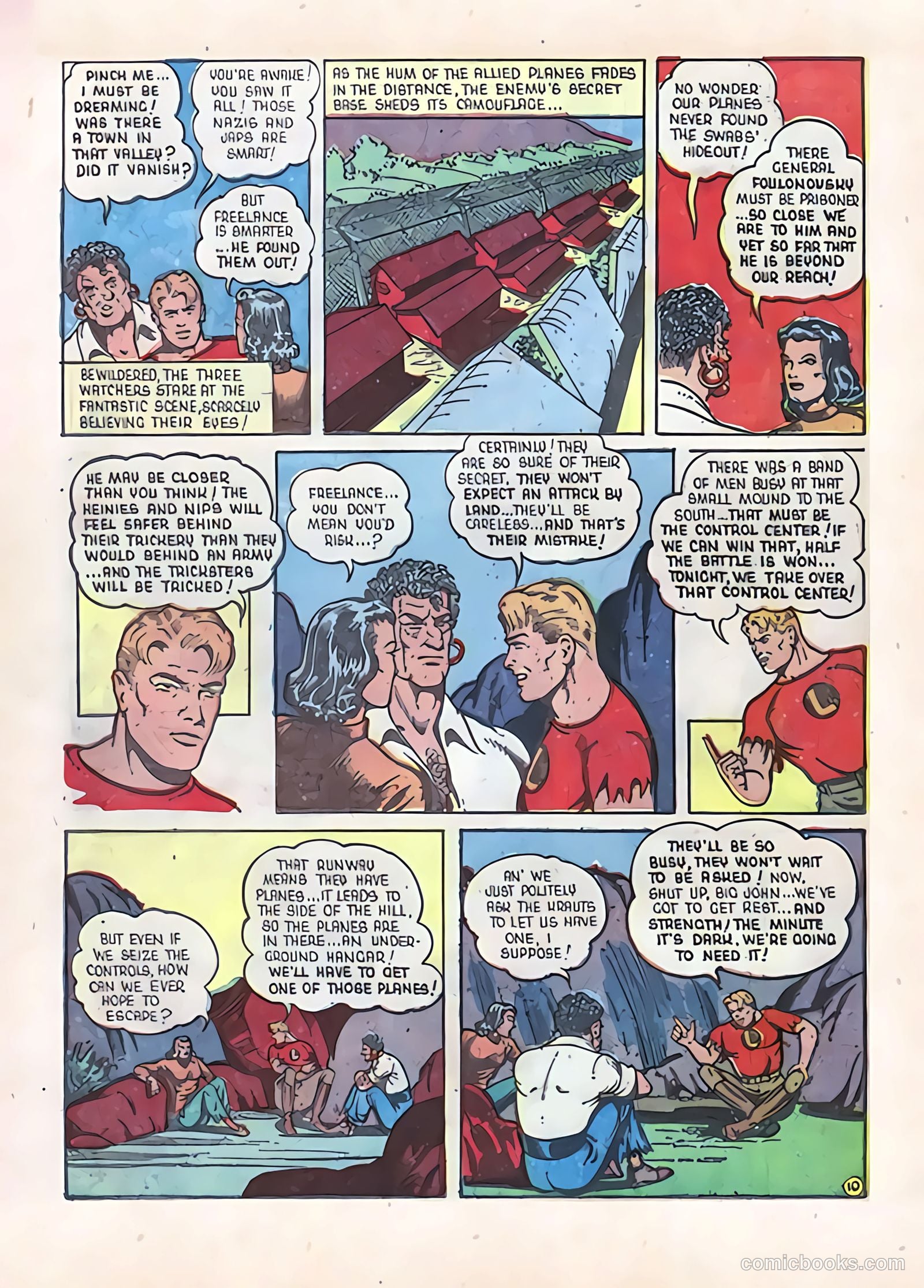 Freelance Comics #28 (1941) — page 12 of 20