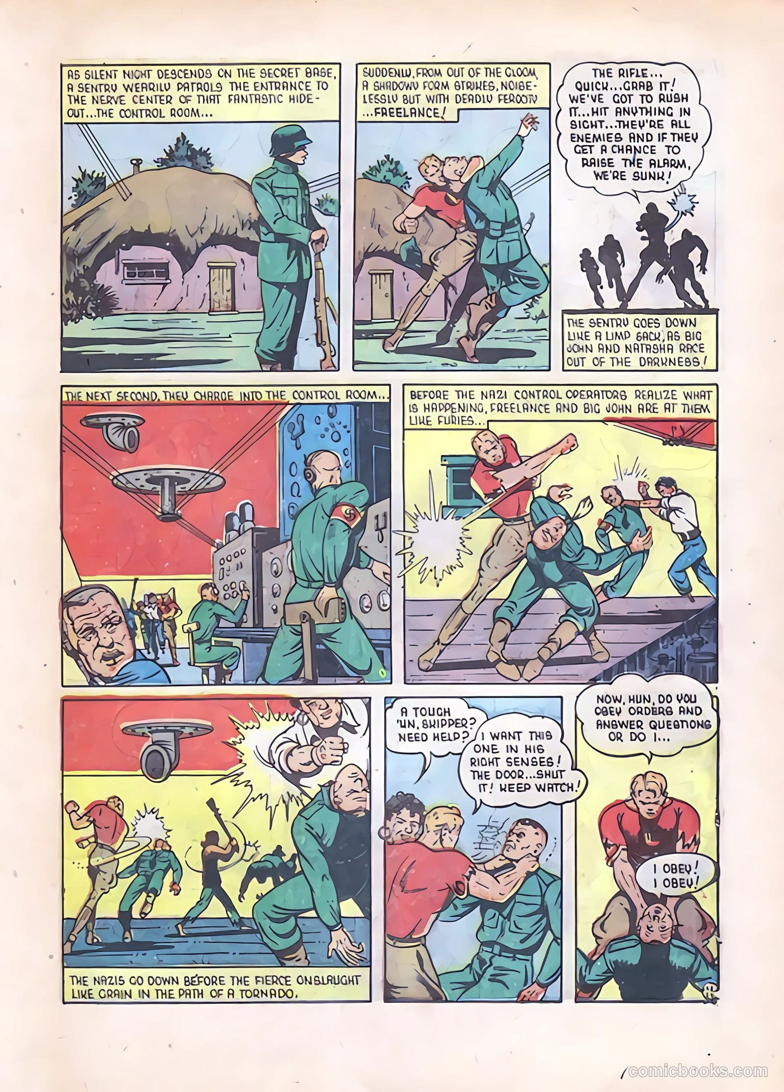 Freelance Comics #28 (1941) — page 13 of 20