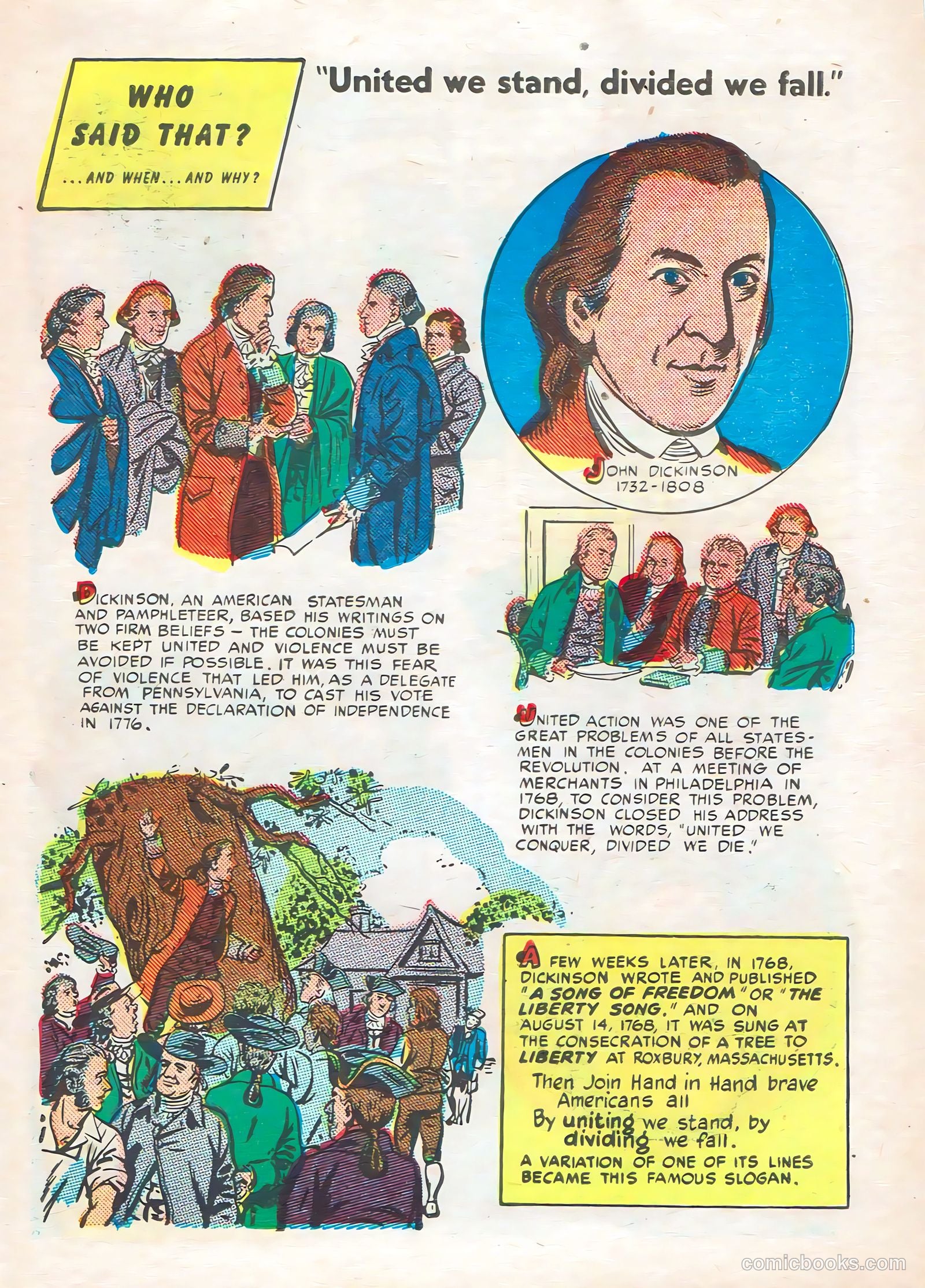 Who Said That? #1 (1951) — page 5 of 36