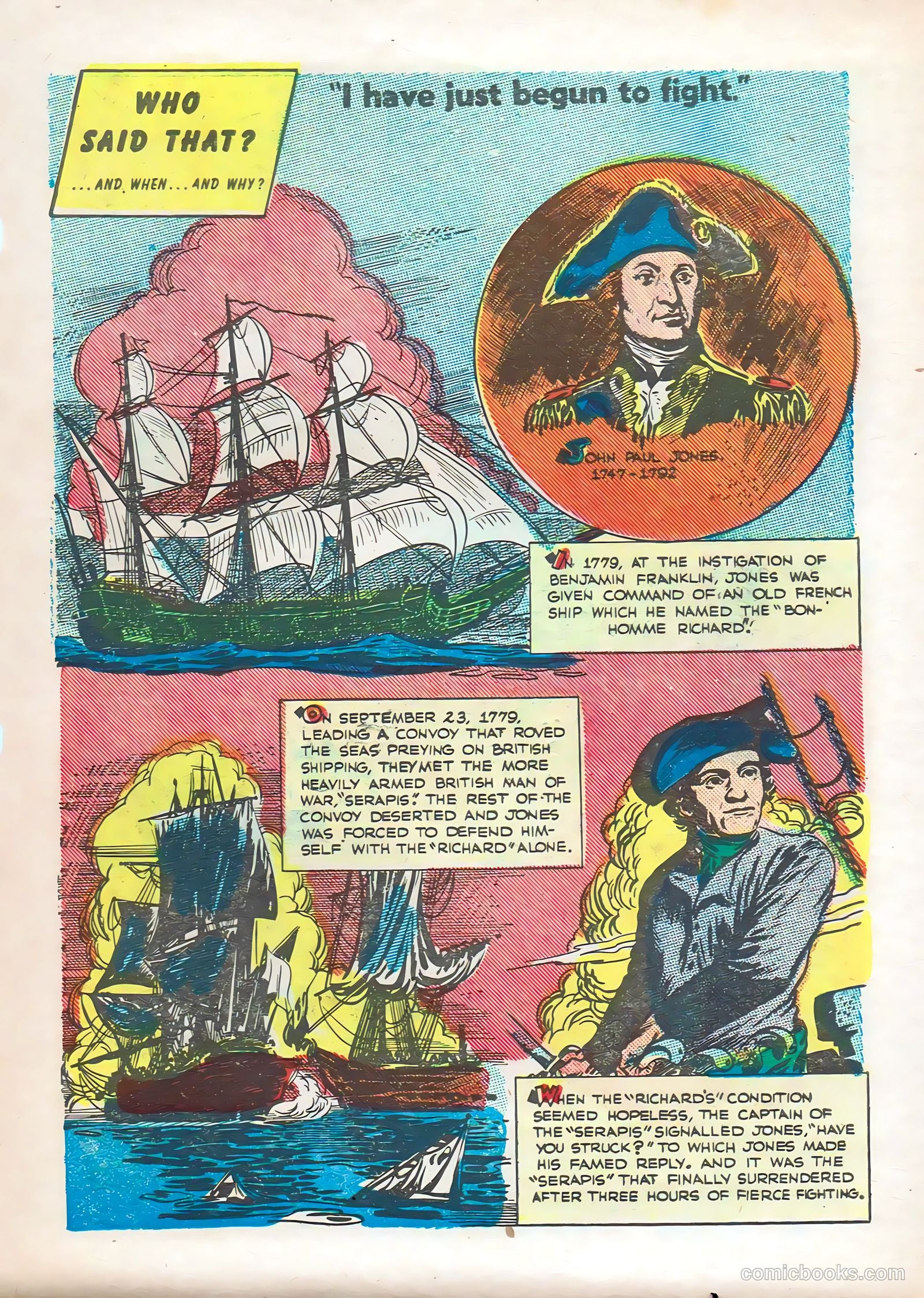 Who Said That? #1 (1951) — page 10 of 36