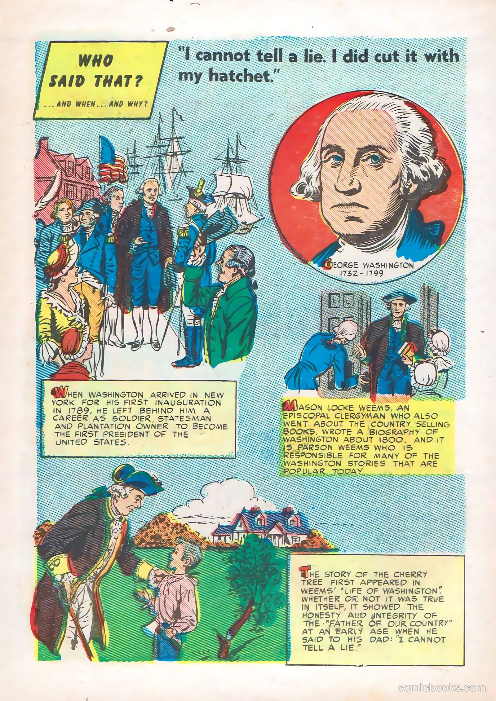 Who Said That? #1 (1951) — page 11 of 36