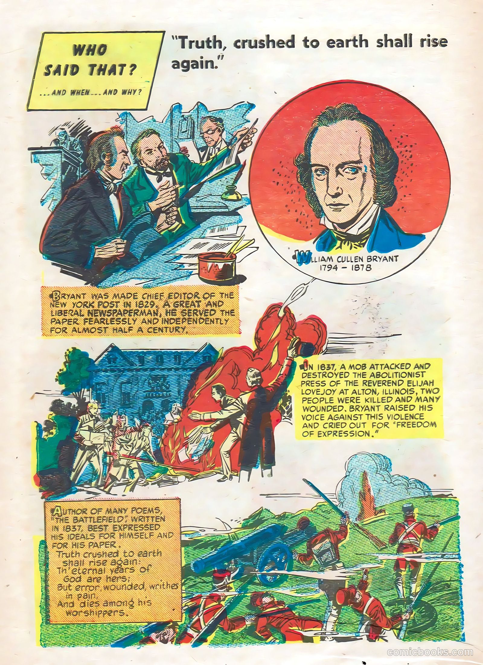 Who Said That? #1 (1951) — page 20 of 36