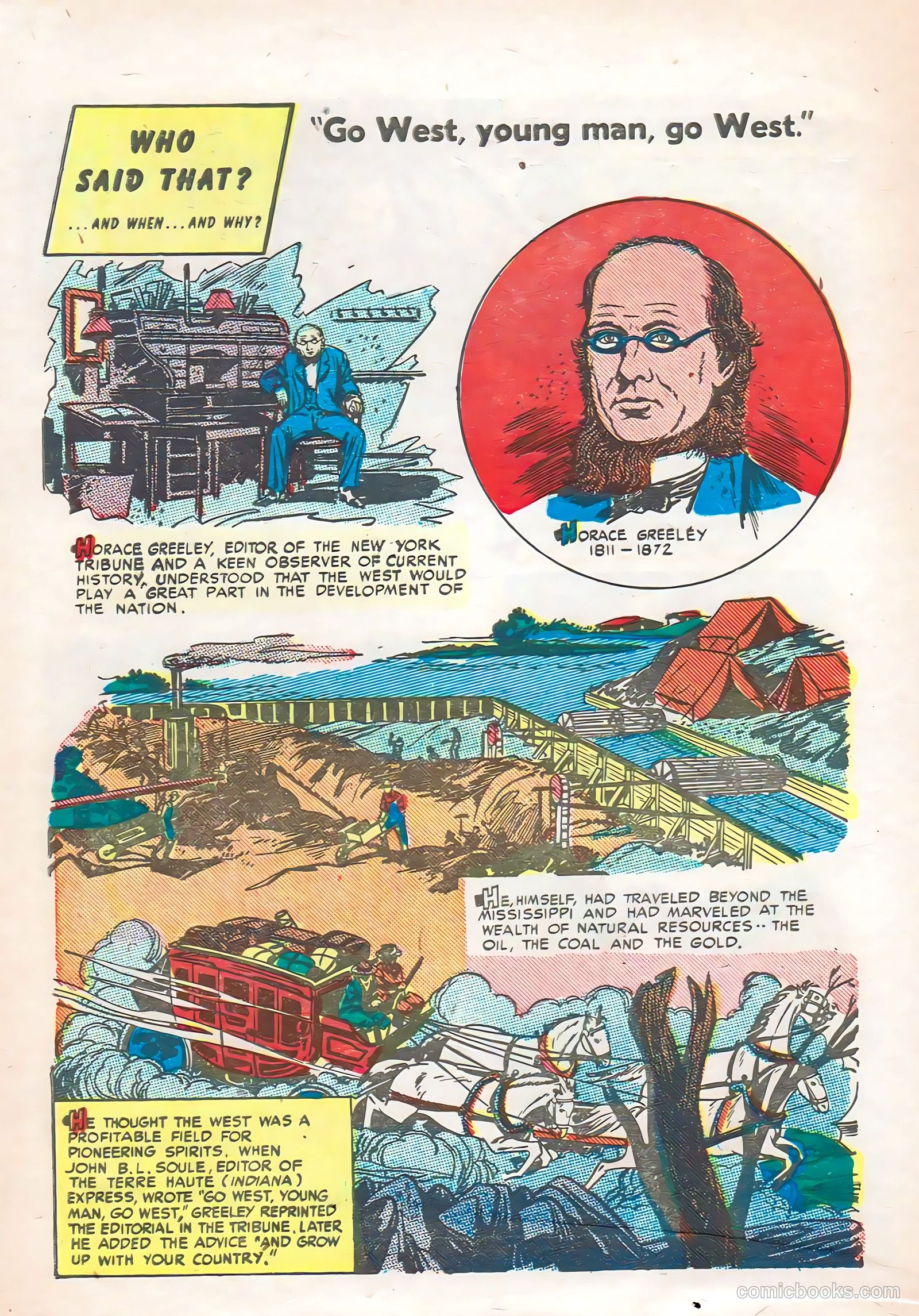 Who Said That? #1 (1951) — page 22 of 36