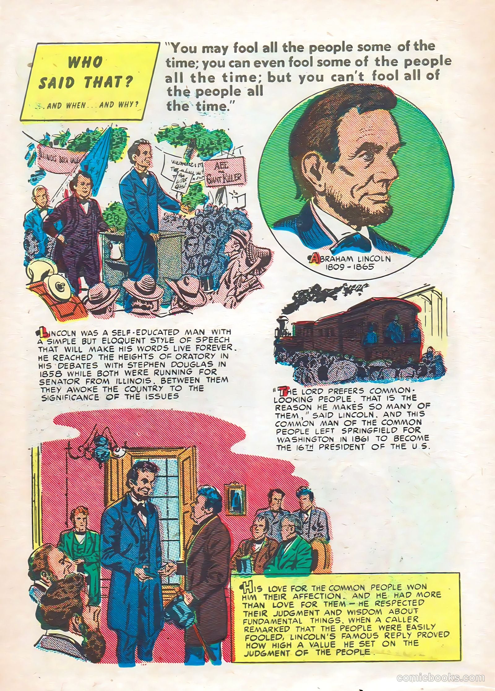 Who Said That? #1 (1951) — page 24 of 36