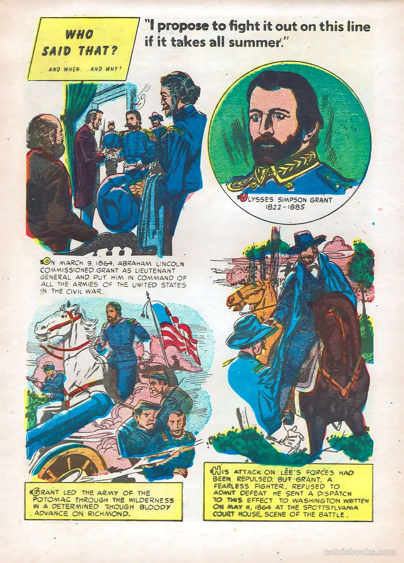 Who Said That? #1 (1951) — page 25 of 36
