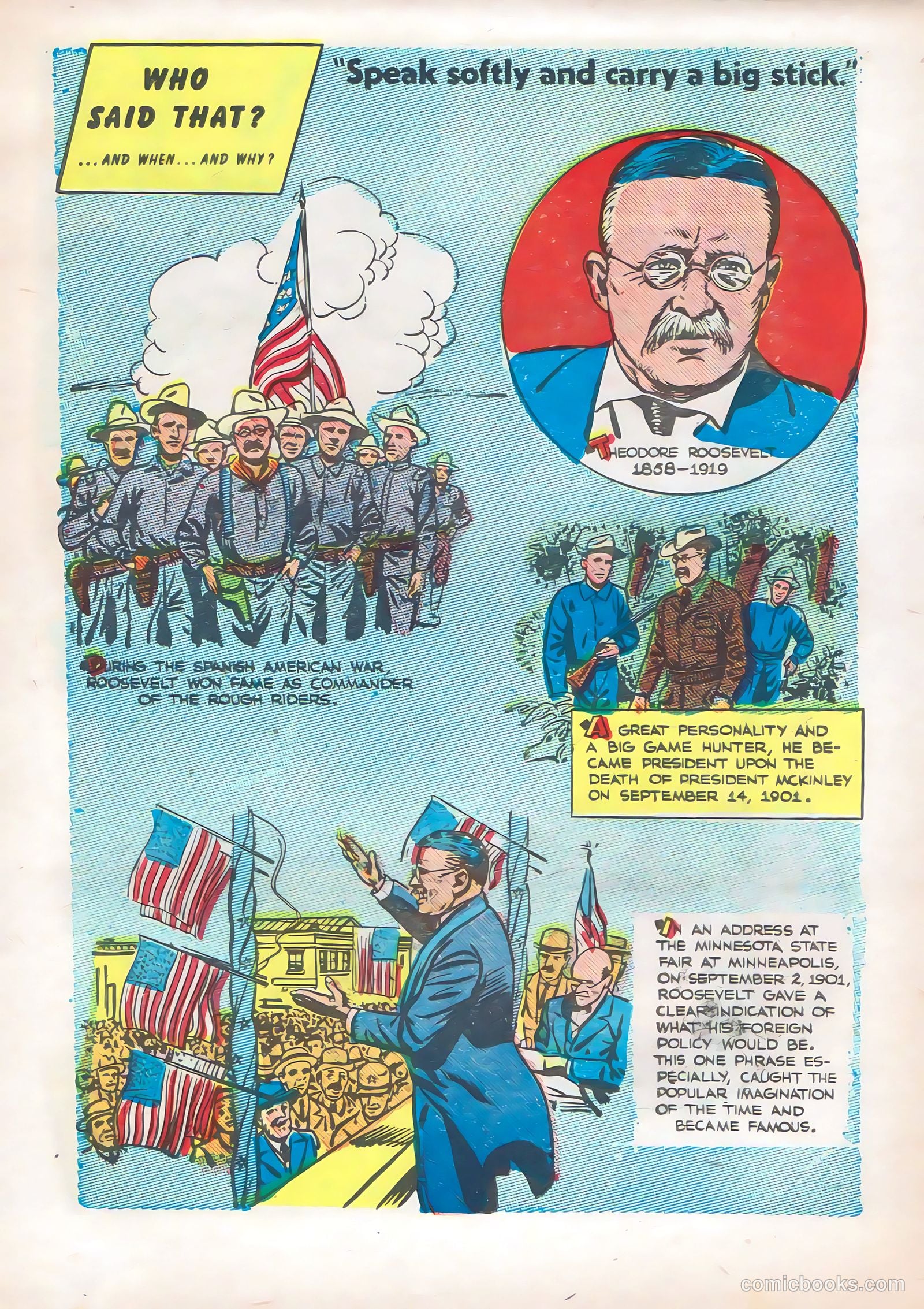 Who Said That? #1 (1951) — page 27 of 36