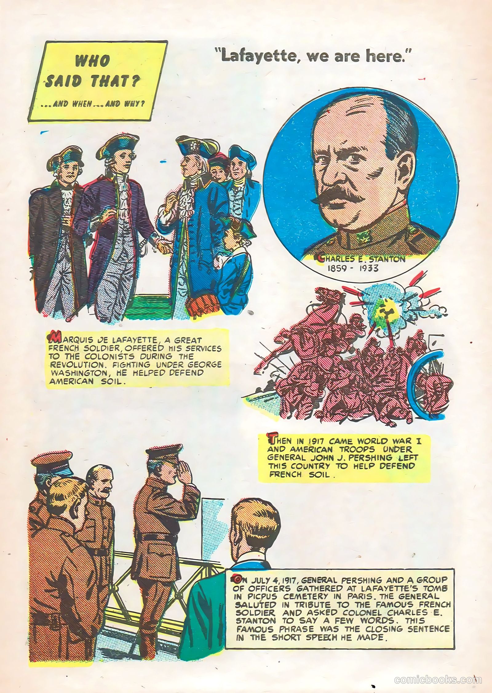 Who Said That? #1 (1951) — page 30 of 36
