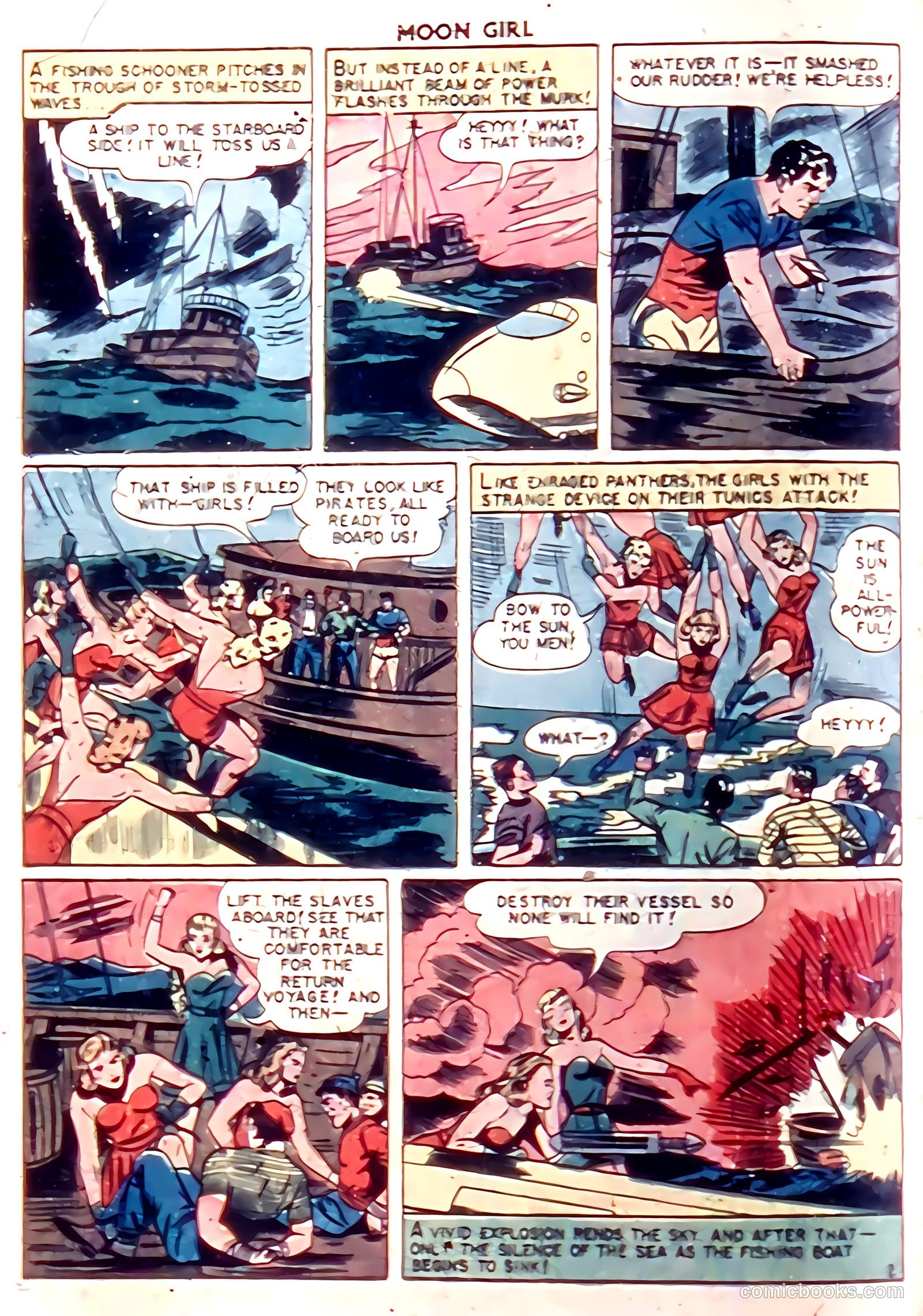Moon Girl #5 (1948) — page 4 of 36