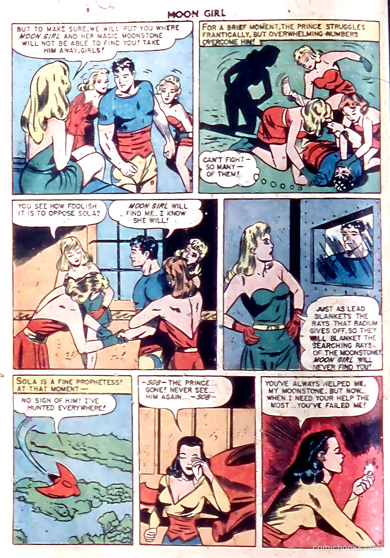 Moon Girl #5 (1948) — page 6 of 36