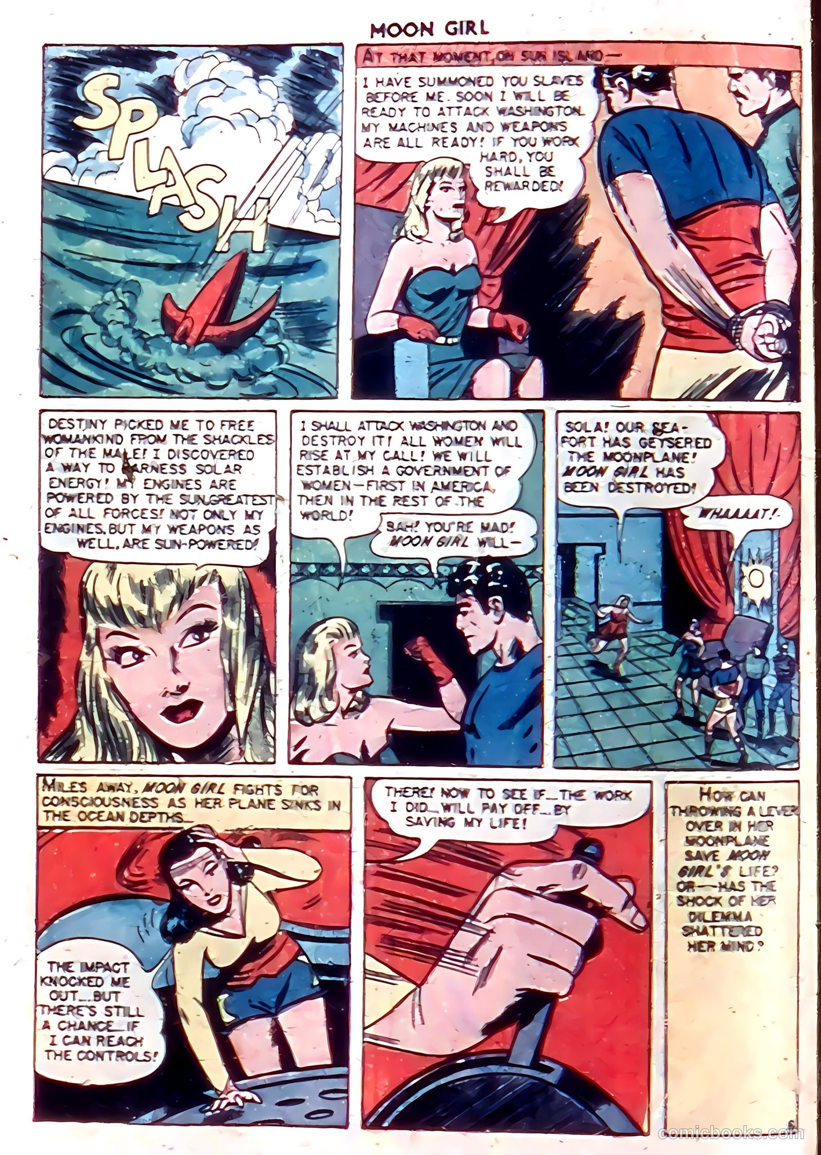 Moon Girl #5 (1948) — page 8 of 36