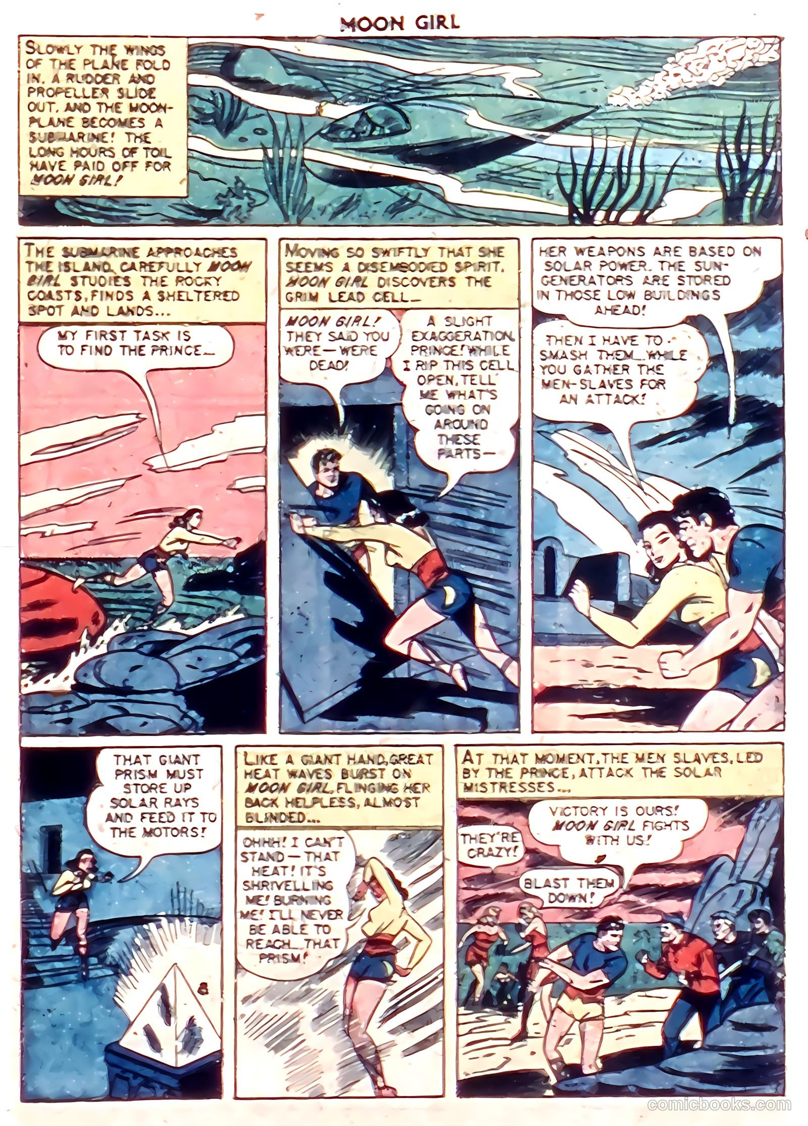 Moon Girl #5 (1948) — page 9 of 36