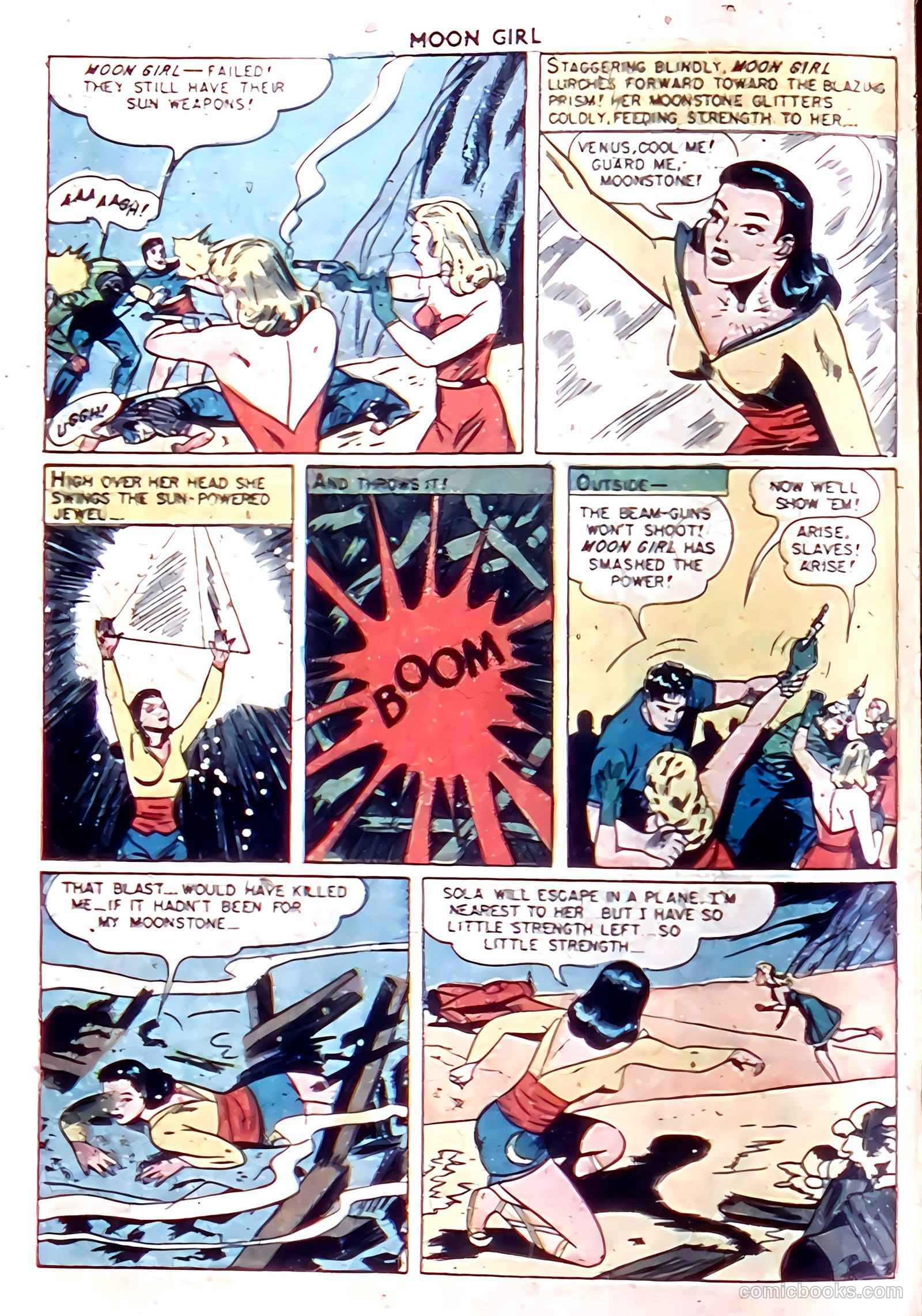 Moon Girl #5 (1948) — page 10 of 36