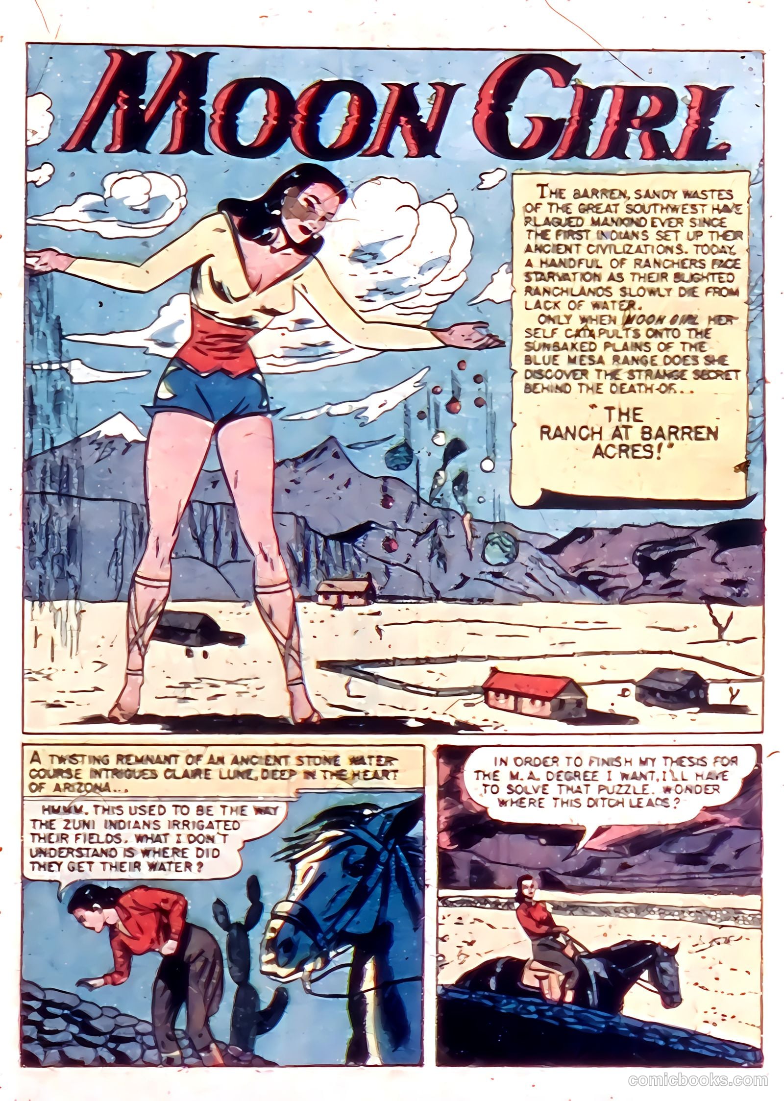 Moon Girl #5 (1948) — page 12 of 36